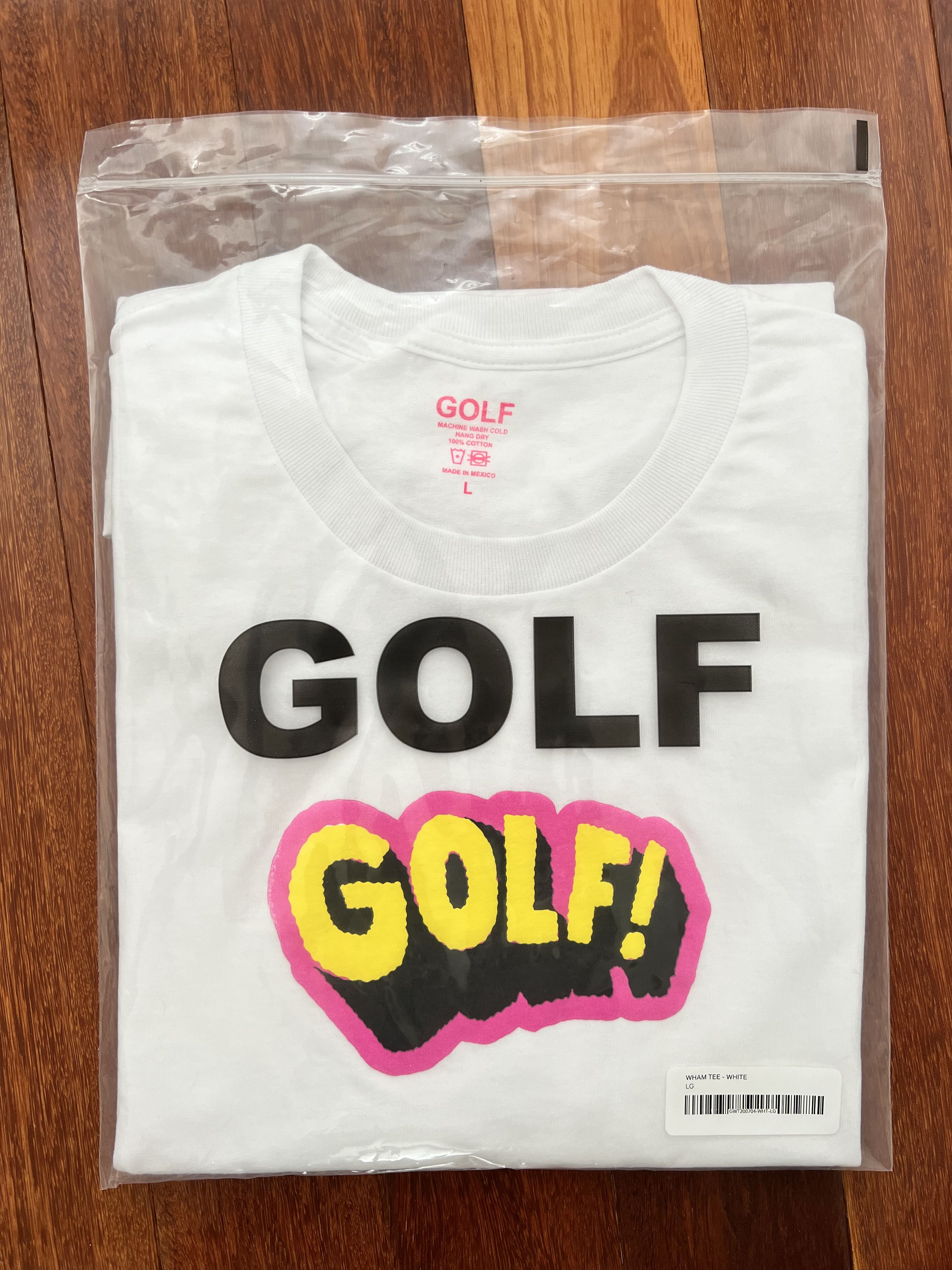 Golf Wang × Tyler The Creator 💚 Golf Wang Wham Tee White Large NEW Size US L / EU 52-54 / 3 - 5 Thumbnail