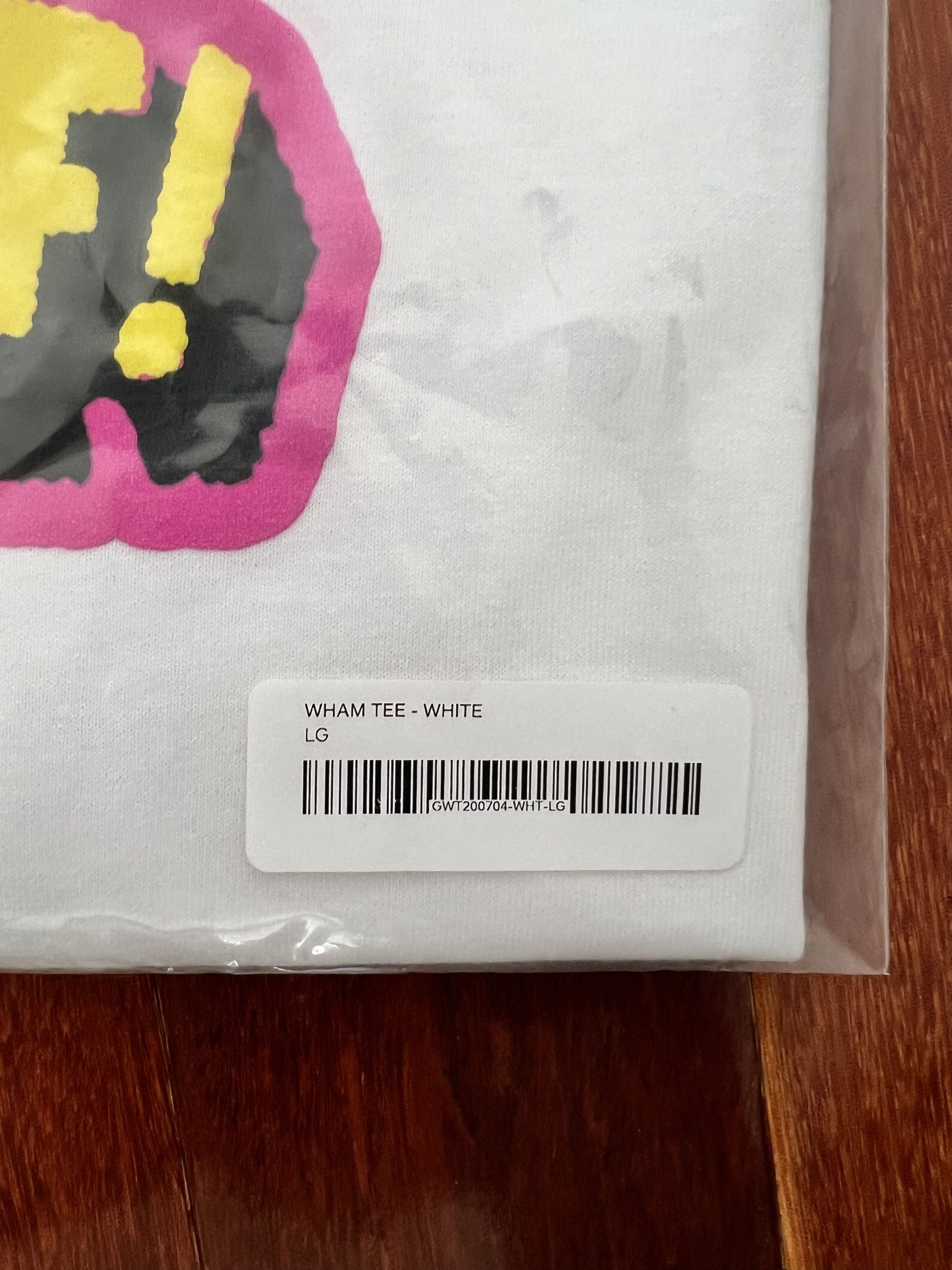 Golf Wang × Tyler The Creator 💚 Golf Wang Wham Tee White Large NEW Size US L / EU 52-54 / 3 - 6 Thumbnail