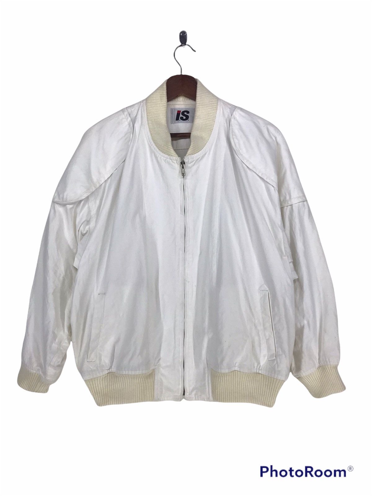 Issey Miyake Very Rare Vintage 80s Issey Miyake l.S Bomber Jacket Size US M / EU 48-50 / 2 - 2 Thumbnail