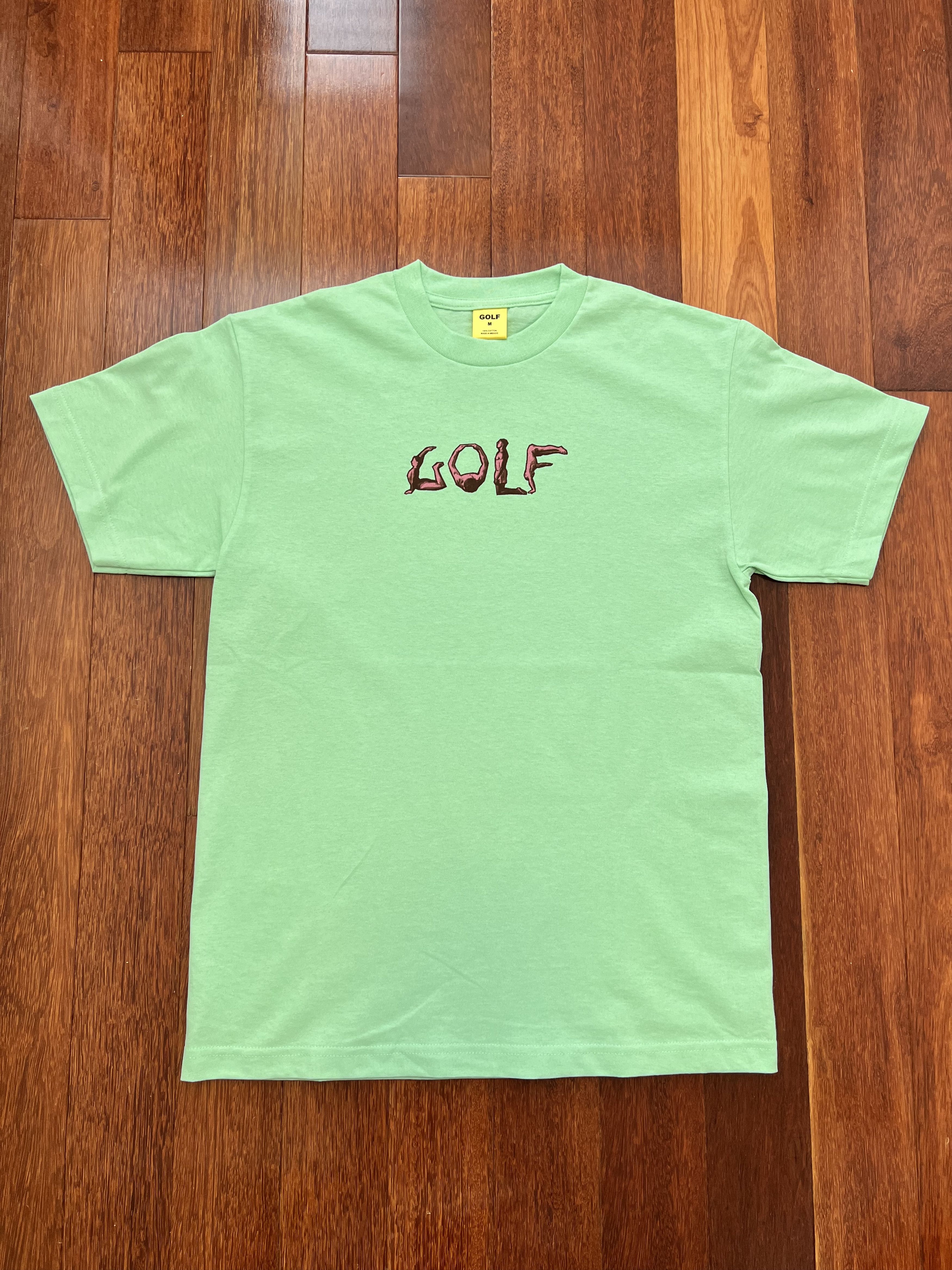 Golf Wang × Tyler The Creator 💚 Golf Wang Gymnast Tee Mint Medium NEW Size US M / EU 48-50 / 2 - 1 Thumbnail