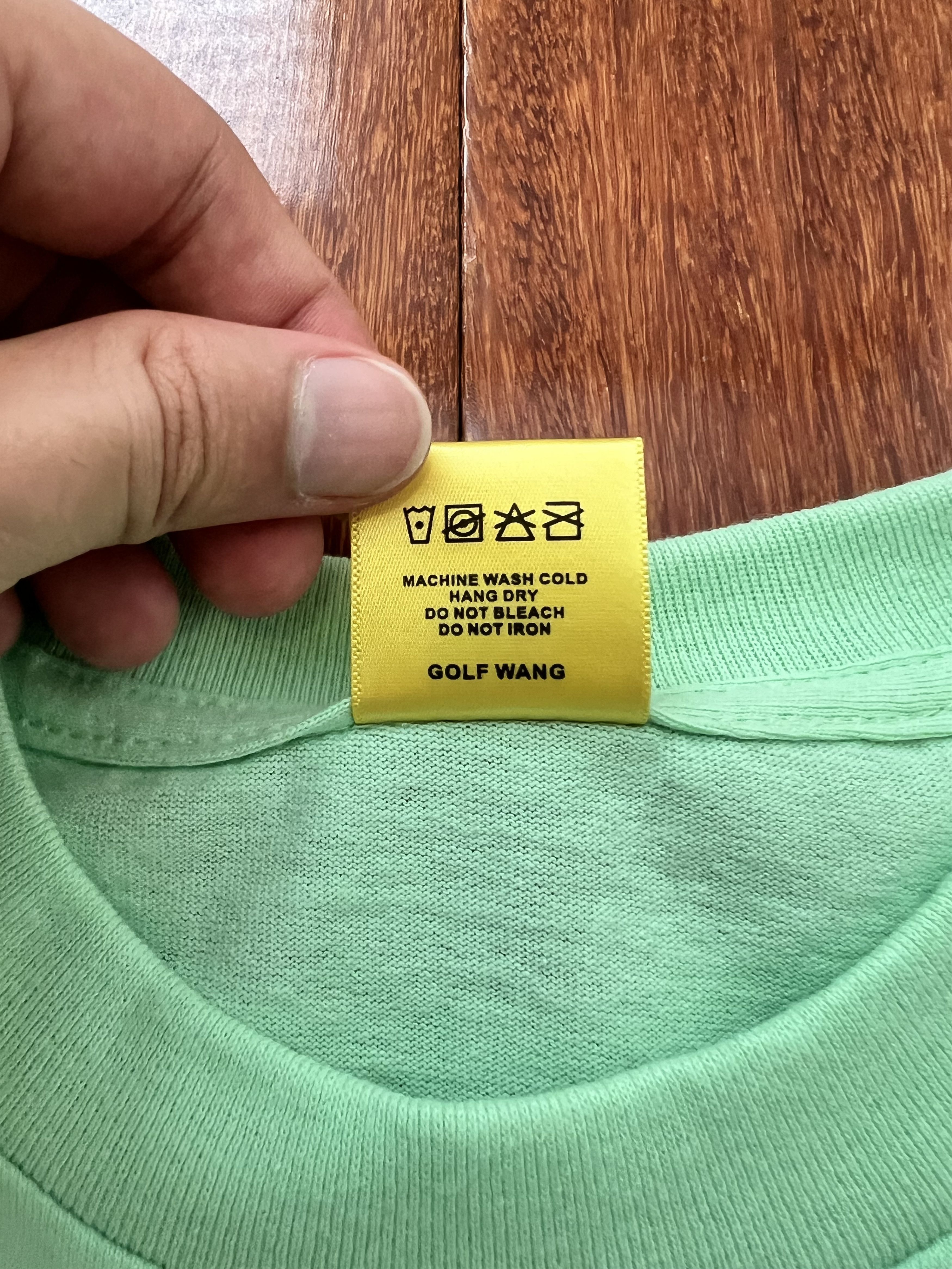 Golf Wang × Tyler The Creator 💚 Golf Wang Gymnast Tee Mint Medium NEW Size US M / EU 48-50 / 2 - 5 Thumbnail