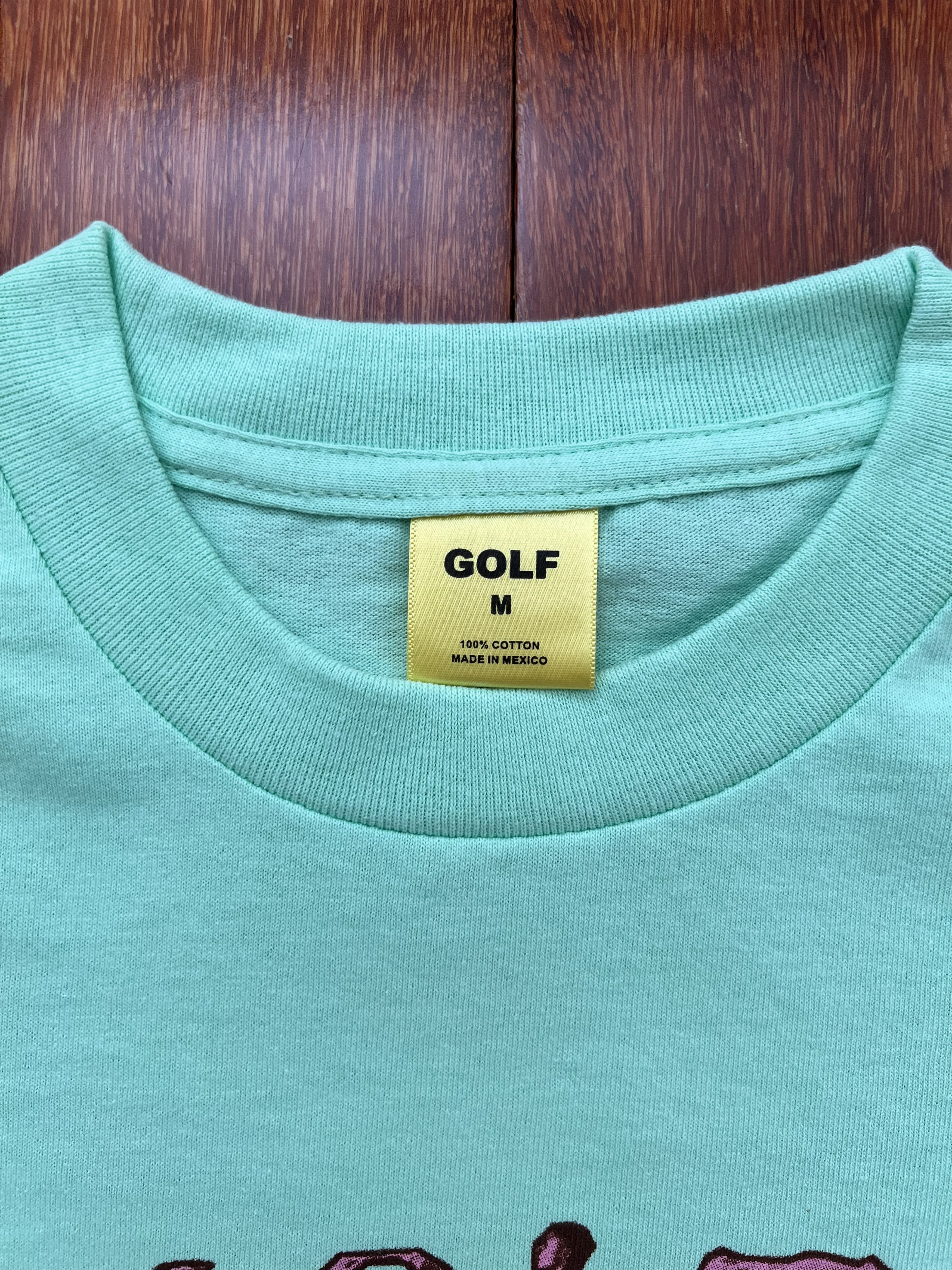 Golf Wang × Tyler The Creator 💚 Golf Wang Gymnast Tee Mint Medium NEW Size US M / EU 48-50 / 2 - 4 Thumbnail