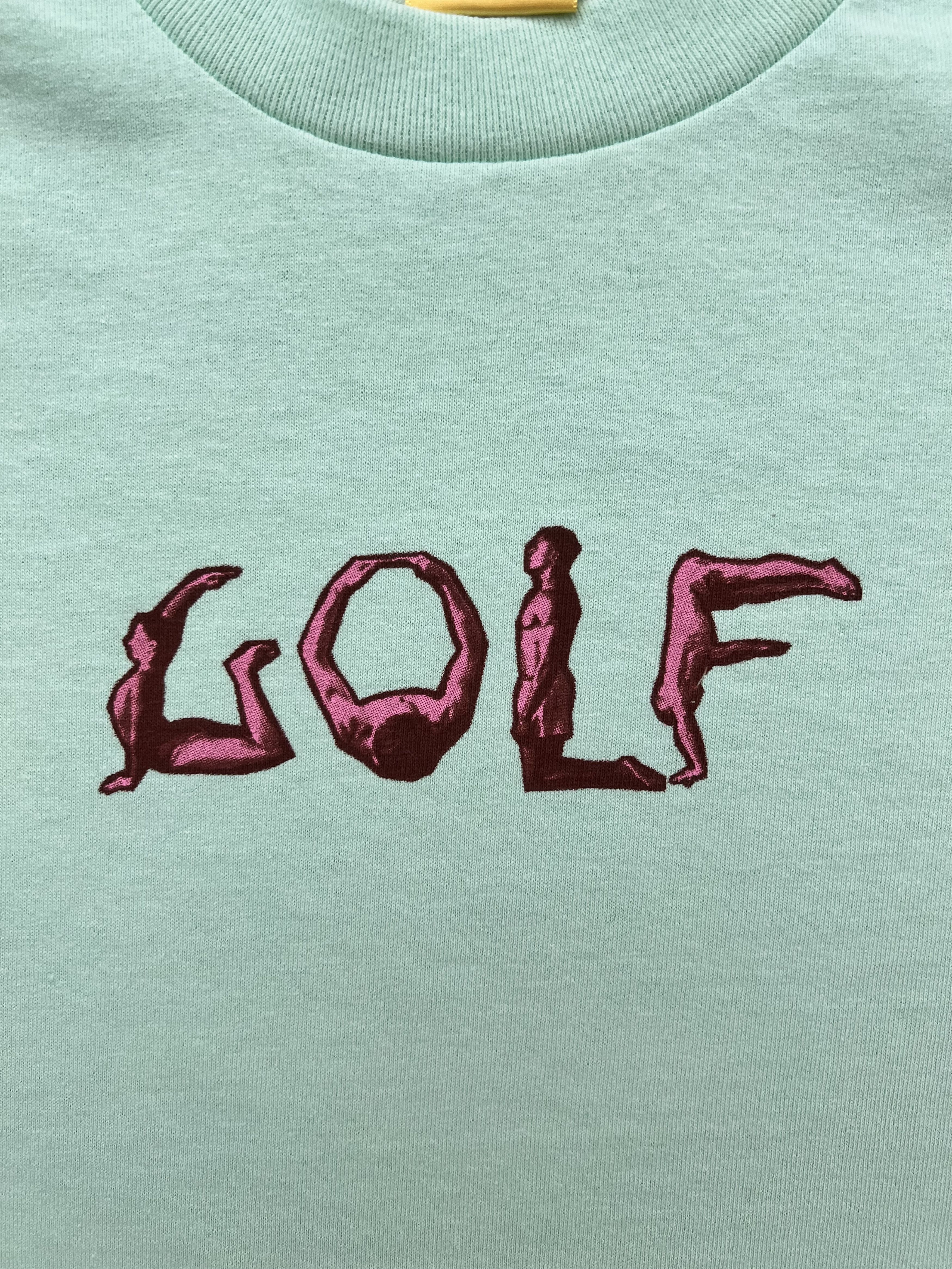 Golf Wang × Tyler The Creator 💚 Golf Wang Gymnast Tee Mint Medium NEW Size US M / EU 48-50 / 2 - 3 Thumbnail