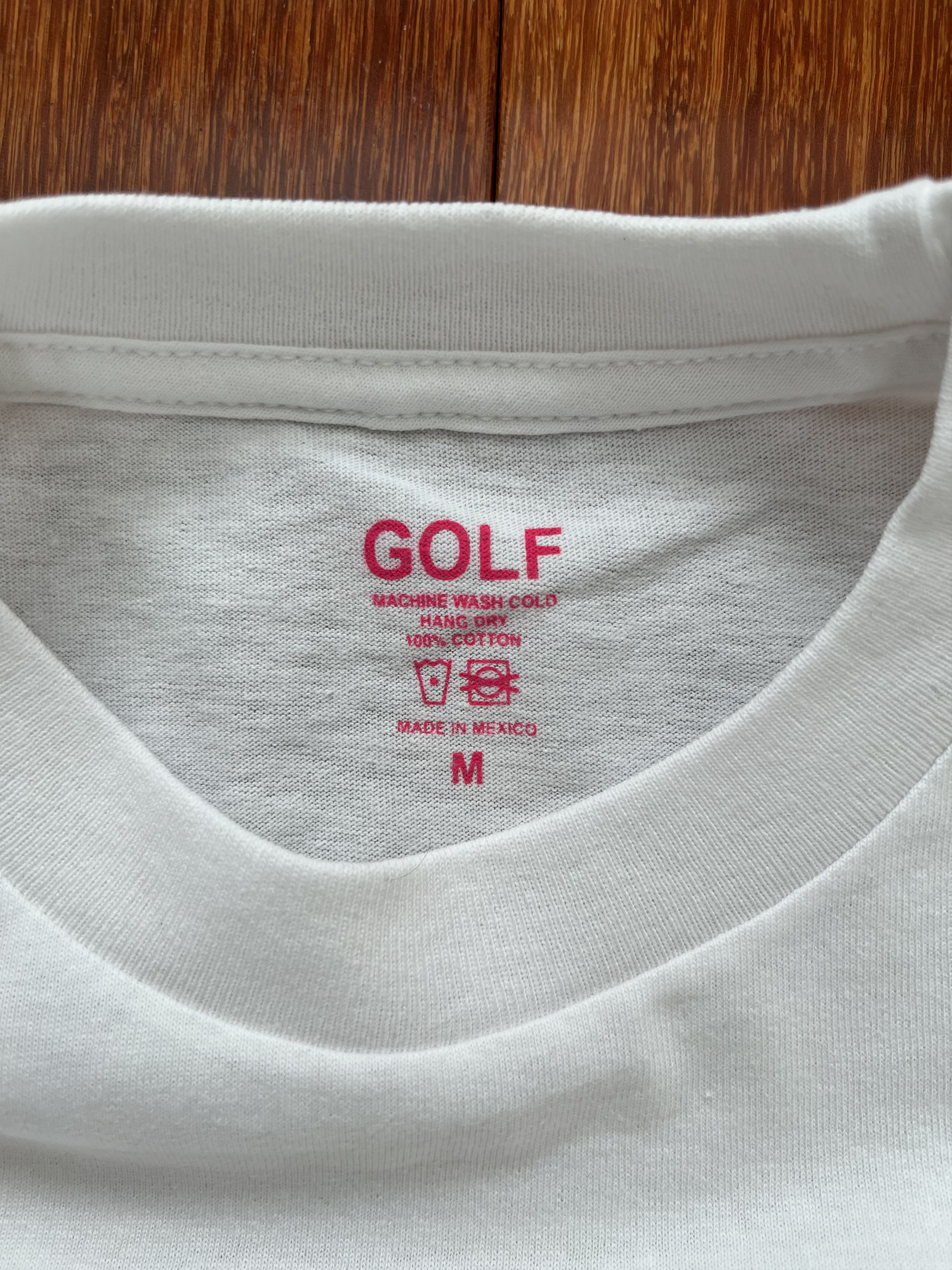 Golf Wang × Tyler The Creator 💚 Golf Wang Multi Color 3D Logo Tee White Size US M / EU 48-50 / 2 - 4 Thumbnail