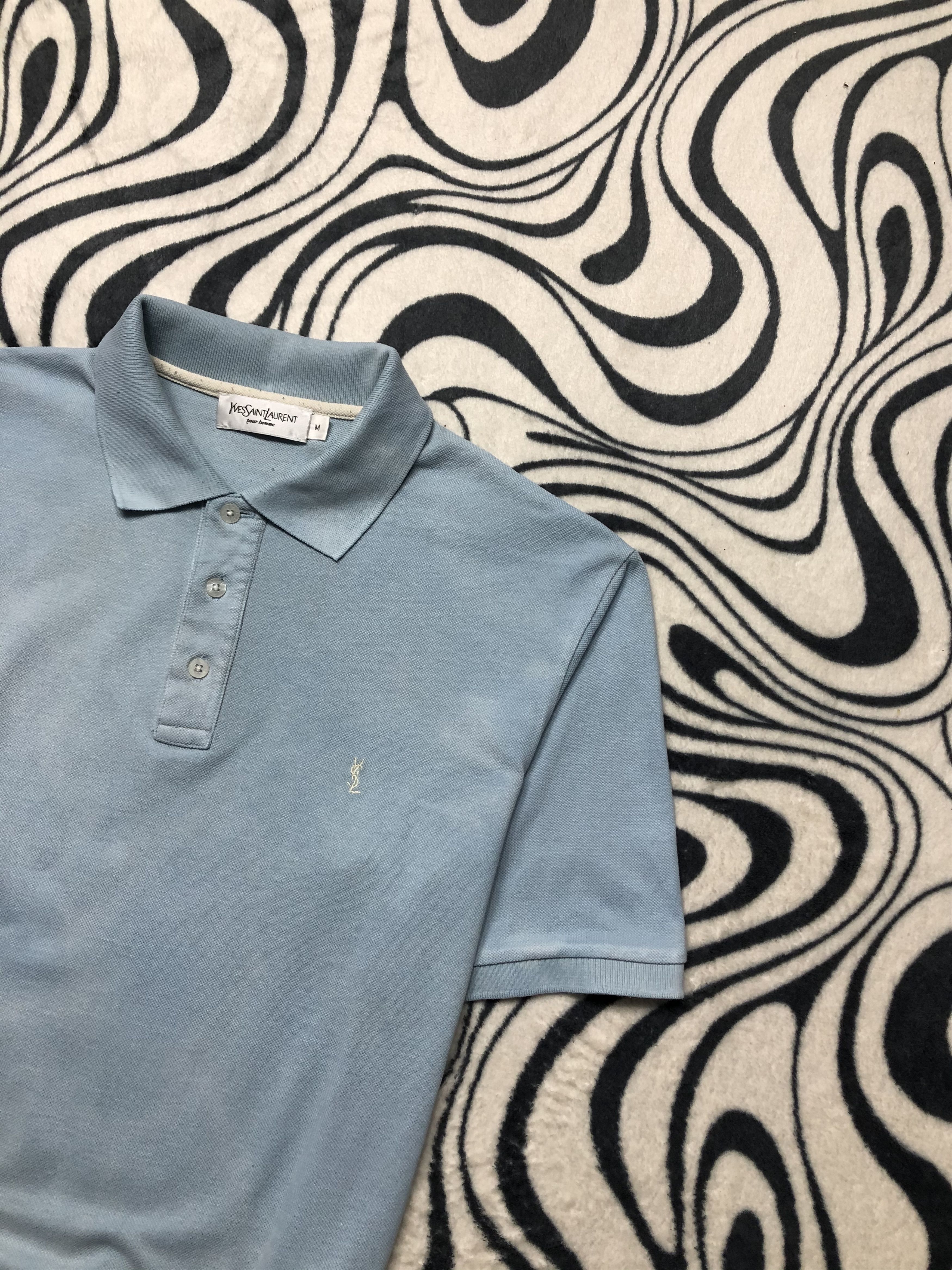 Yves Saint Laurent Yves Saint Laurent YSL Mens Polo Shirt Size US M / EU 48-50 / 2 - 2 Thumbnail