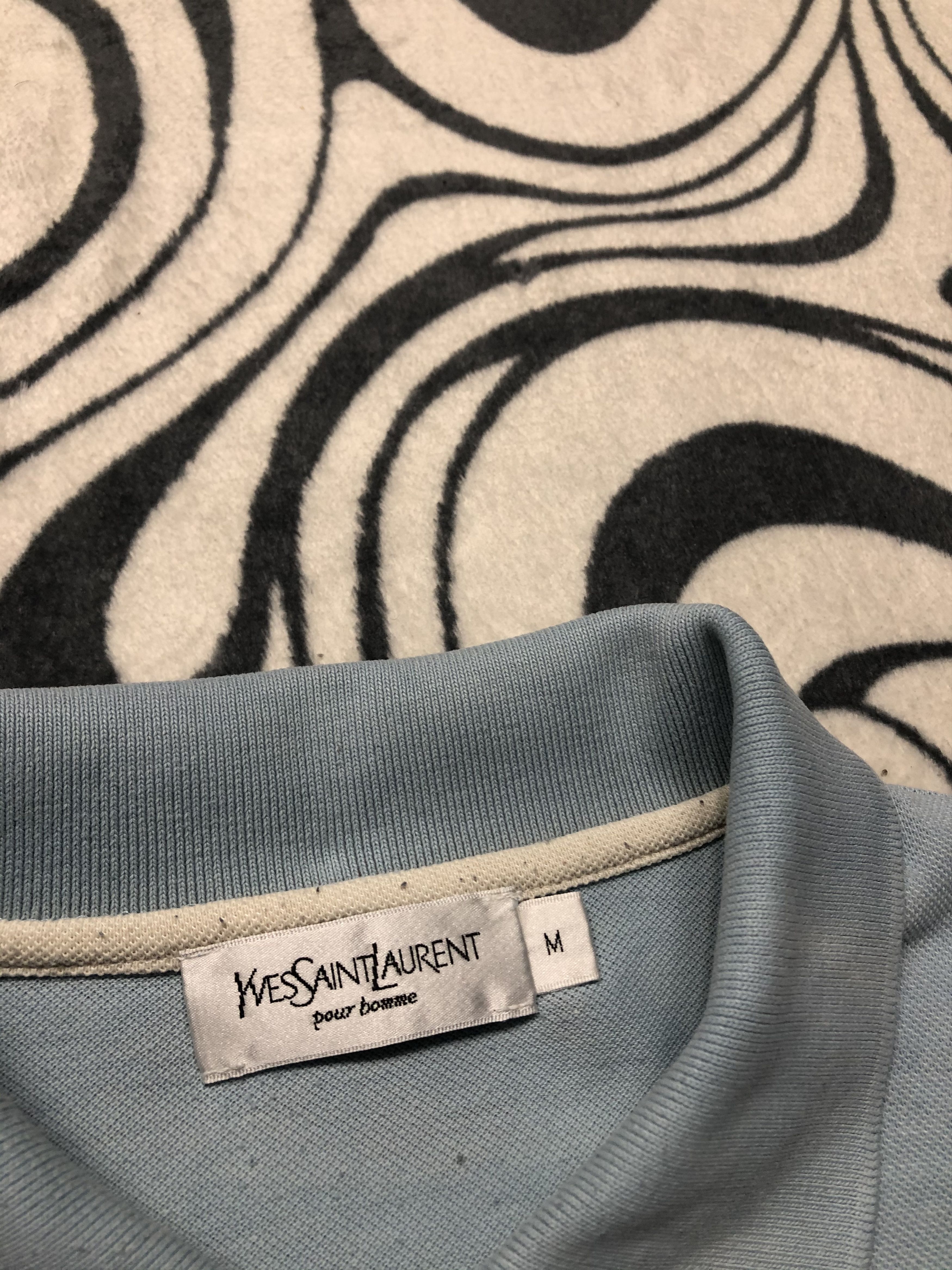 Yves Saint Laurent Yves Saint Laurent YSL Mens Polo Shirt Size US M / EU 48-50 / 2 - 3 Thumbnail