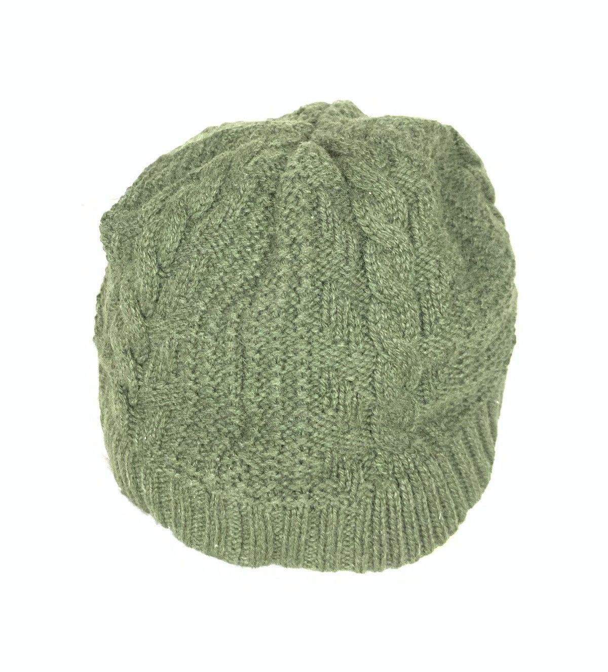 Homespun Knitwear × Lacoste × Other Vintage LACOSTE Cable Knitted Beanie Cap Size ONE SIZE - 6 Thumbnail