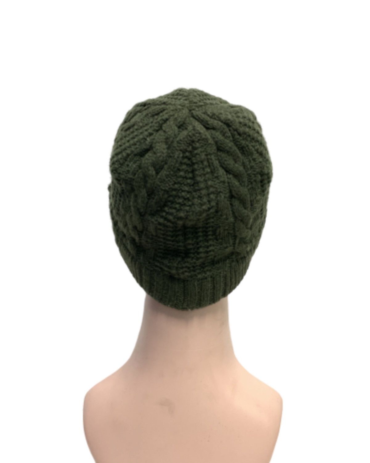 Homespun Knitwear × Lacoste × Other Vintage LACOSTE Cable Knitted Beanie Cap Size ONE SIZE - 5 Thumbnail