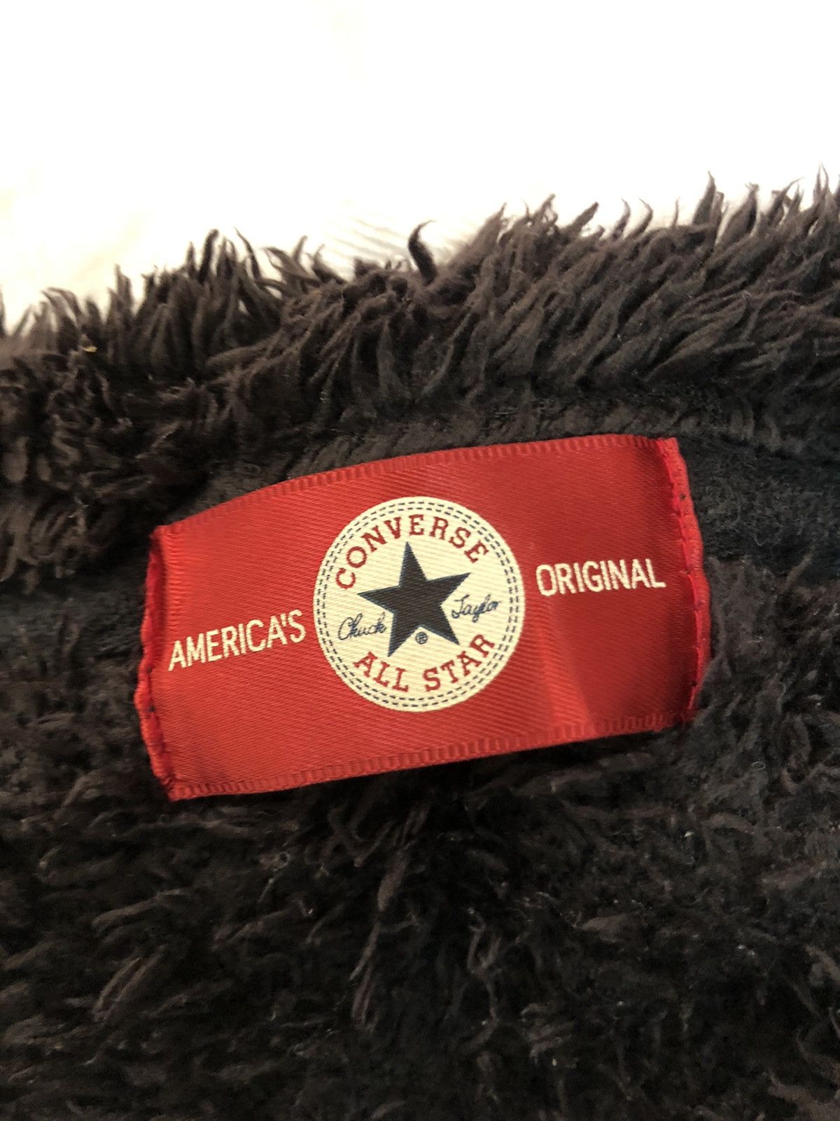 Converse × Japanese Brand 🔥STEAL🔥CONVERSE ALL STAR EMBROIDERY FLEECE FUR SWEATSHIRT Size US M / EU 48-50 / 2 - 8 Thumbnail
