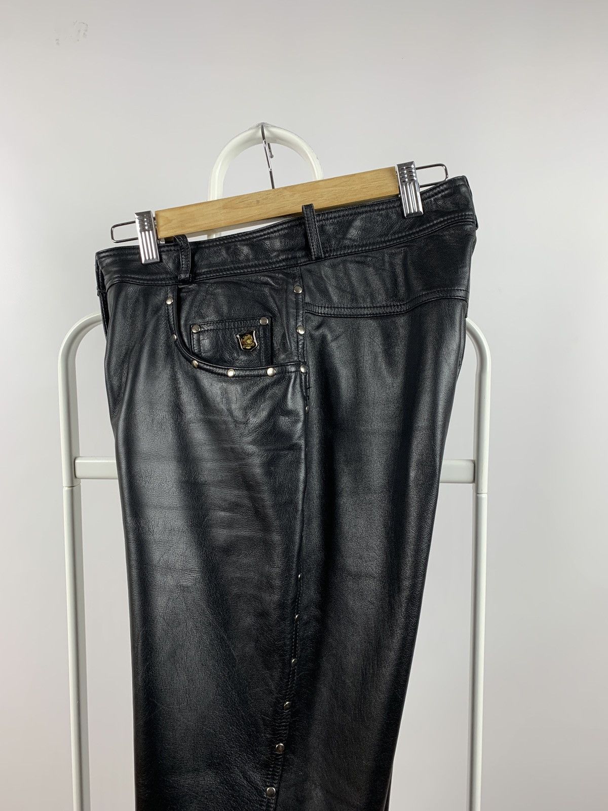 Genuine Leather Women’s Vintage Harley Davidson Leather Pants Size 30" / US 8 / IT 44 - 18 Thumbnail