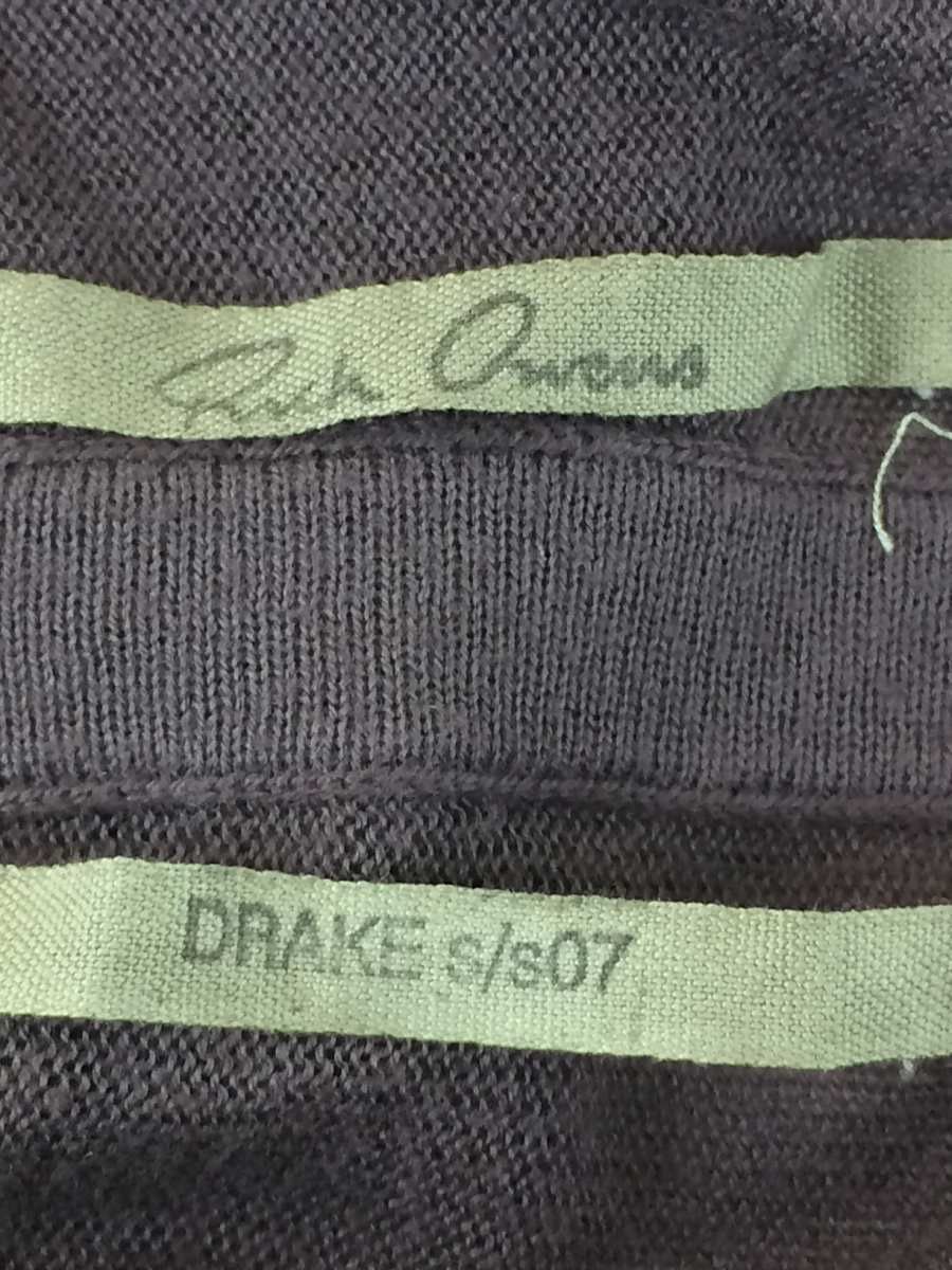 Rick Owens SS2007 Drake Thin Cardigan Size US S / EU 44-46 / 1 - 3 Thumbnail