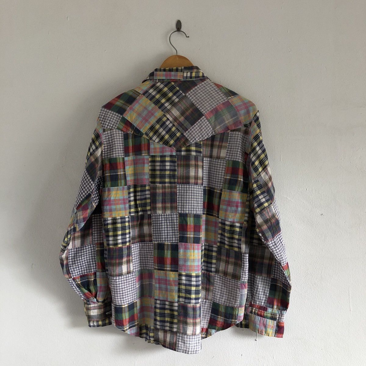 Japanese Brand New value patchwork shirt Size US L / EU 52-54 / 3 - 2 Thumbnail