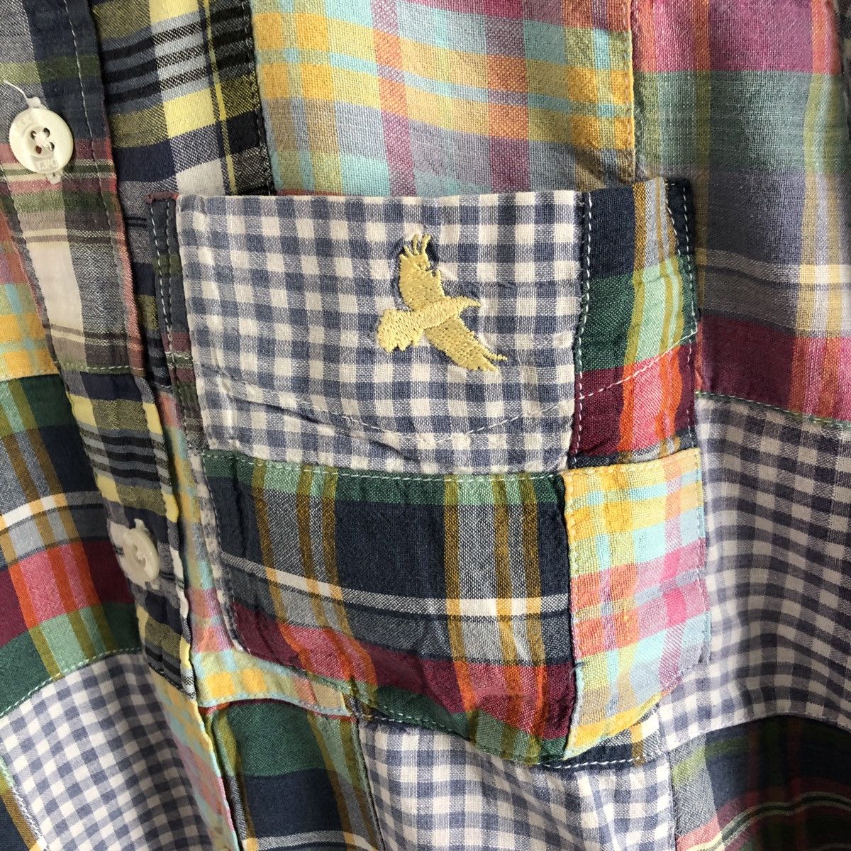 Japanese Brand New value patchwork shirt Size US L / EU 52-54 / 3 - 4 Thumbnail