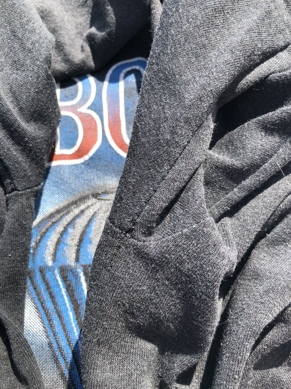 Vintage Vintage 1988 Airborne All The Way Army Faded Black Tee Size US XL / EU 56 / 4 - 6 Thumbnail