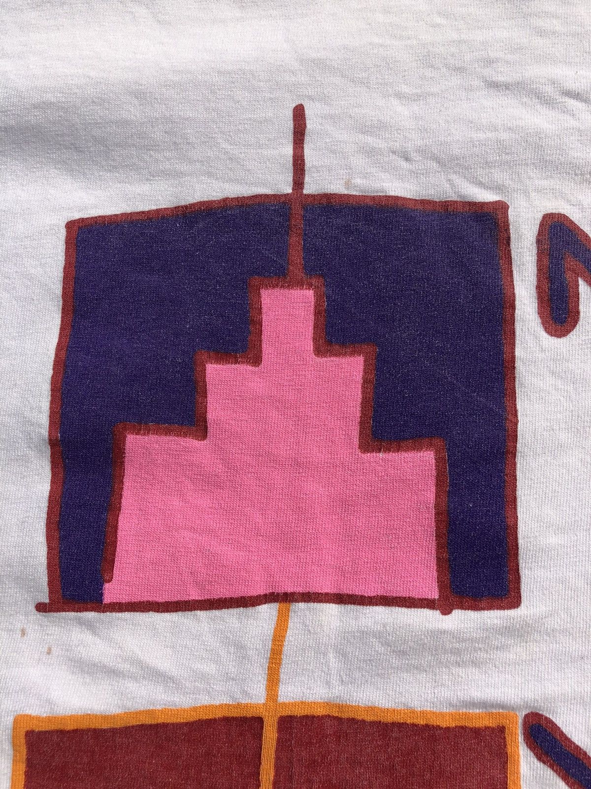 Vintage Vintage 90s NYC New York Gravity Graphics Jef Sharp Tee Size US L / EU 52-54 / 3 - 4 Thumbnail