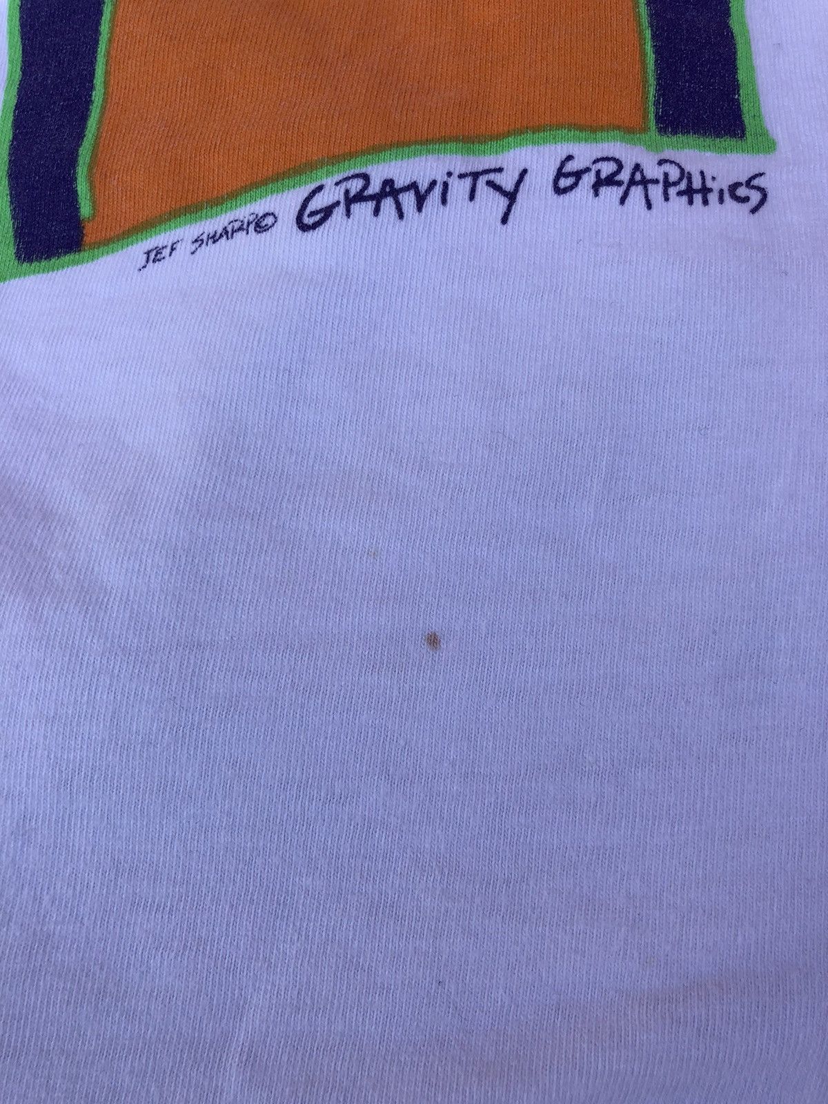 Vintage Vintage 90s NYC New York Gravity Graphics Jef Sharp Tee Size US L / EU 52-54 / 3 - 10 Thumbnail