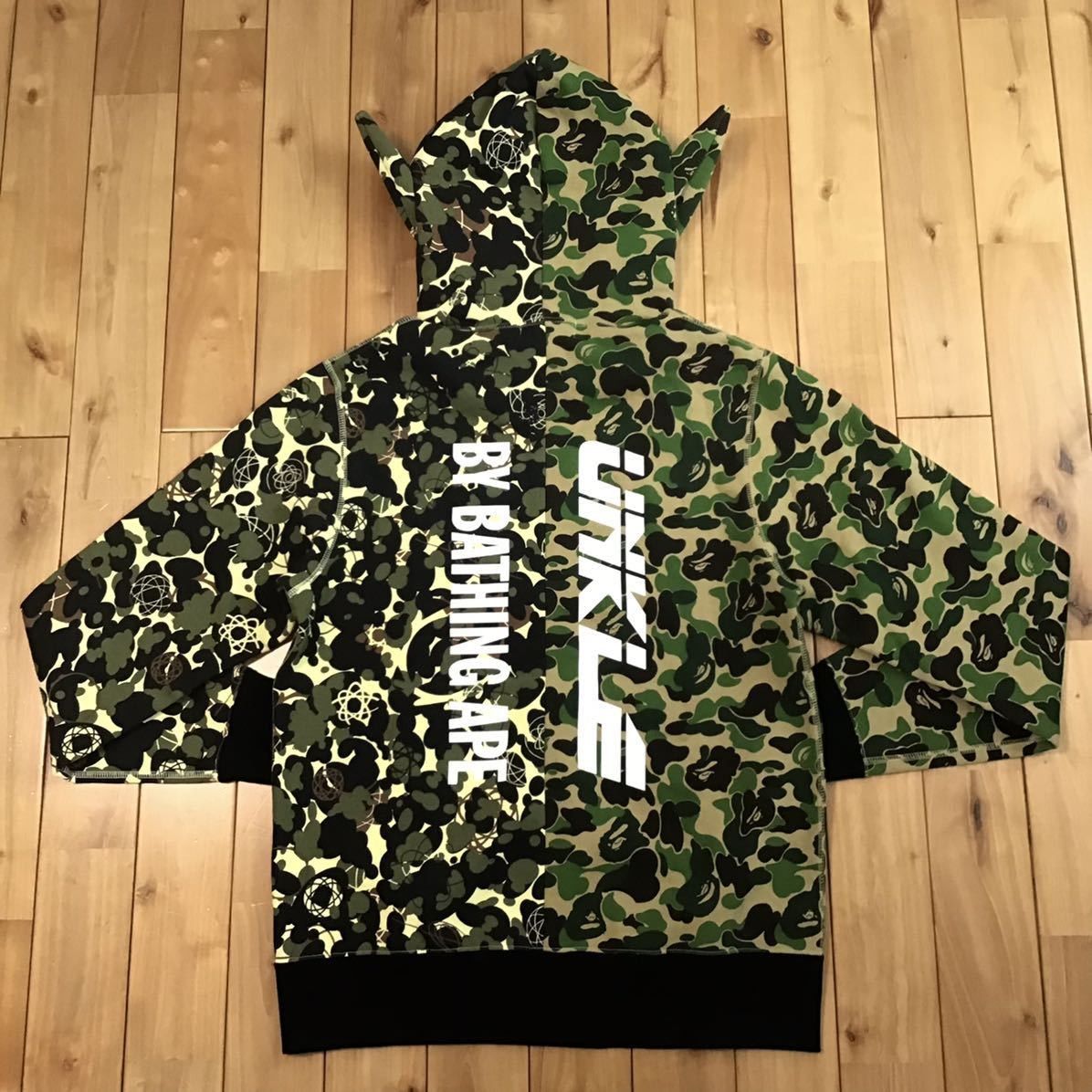 Bape BAPE × UNKLE ABC camo shark full zip hoodie a bathing ape Size US M / EU 48-50 / 2 - 2 Thumbnail