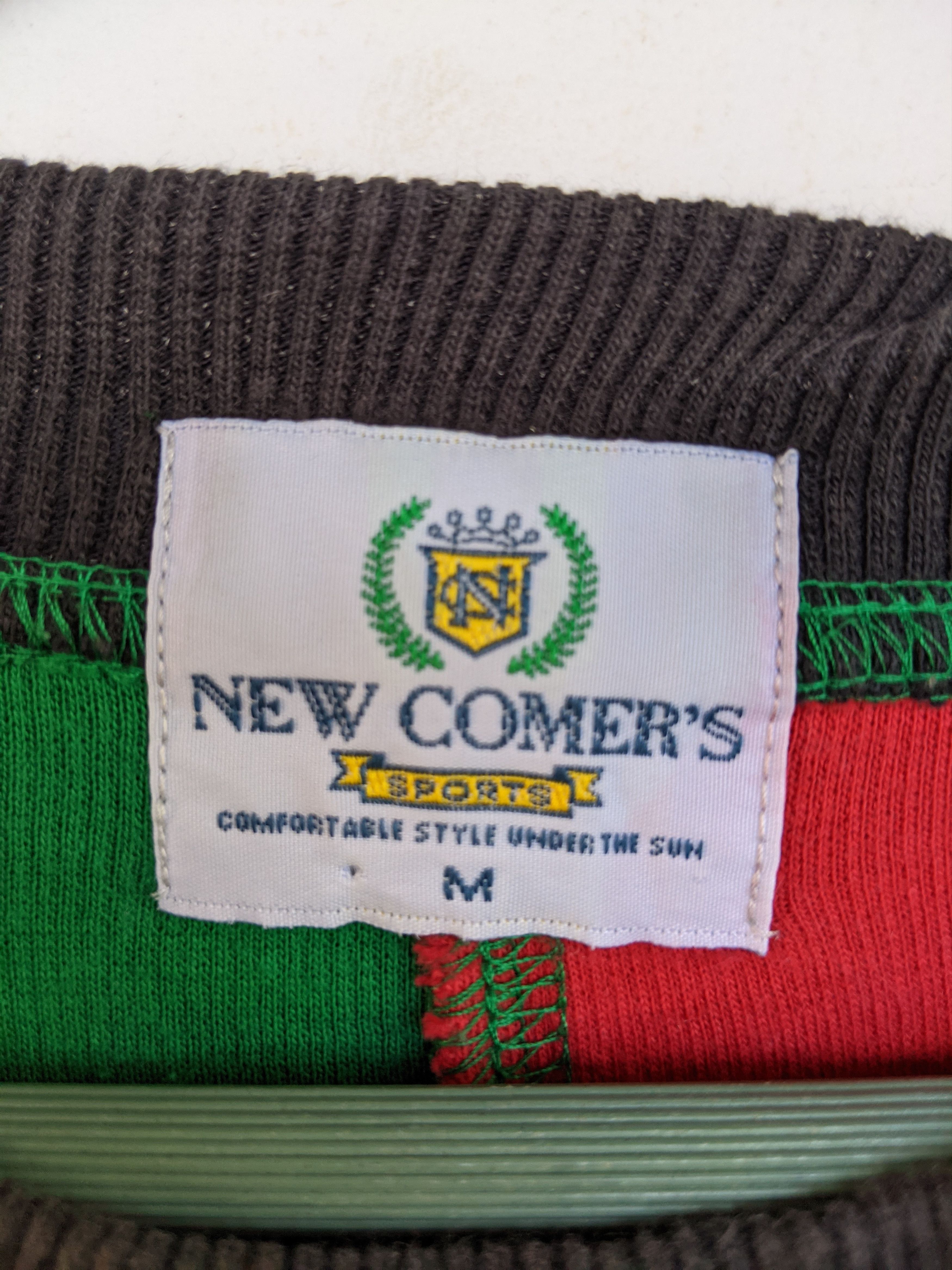 Vintage Vintage New Comers Sport 3 Tones Sweatshirt Size US M / EU 48-50 / 2 - 5 Thumbnail