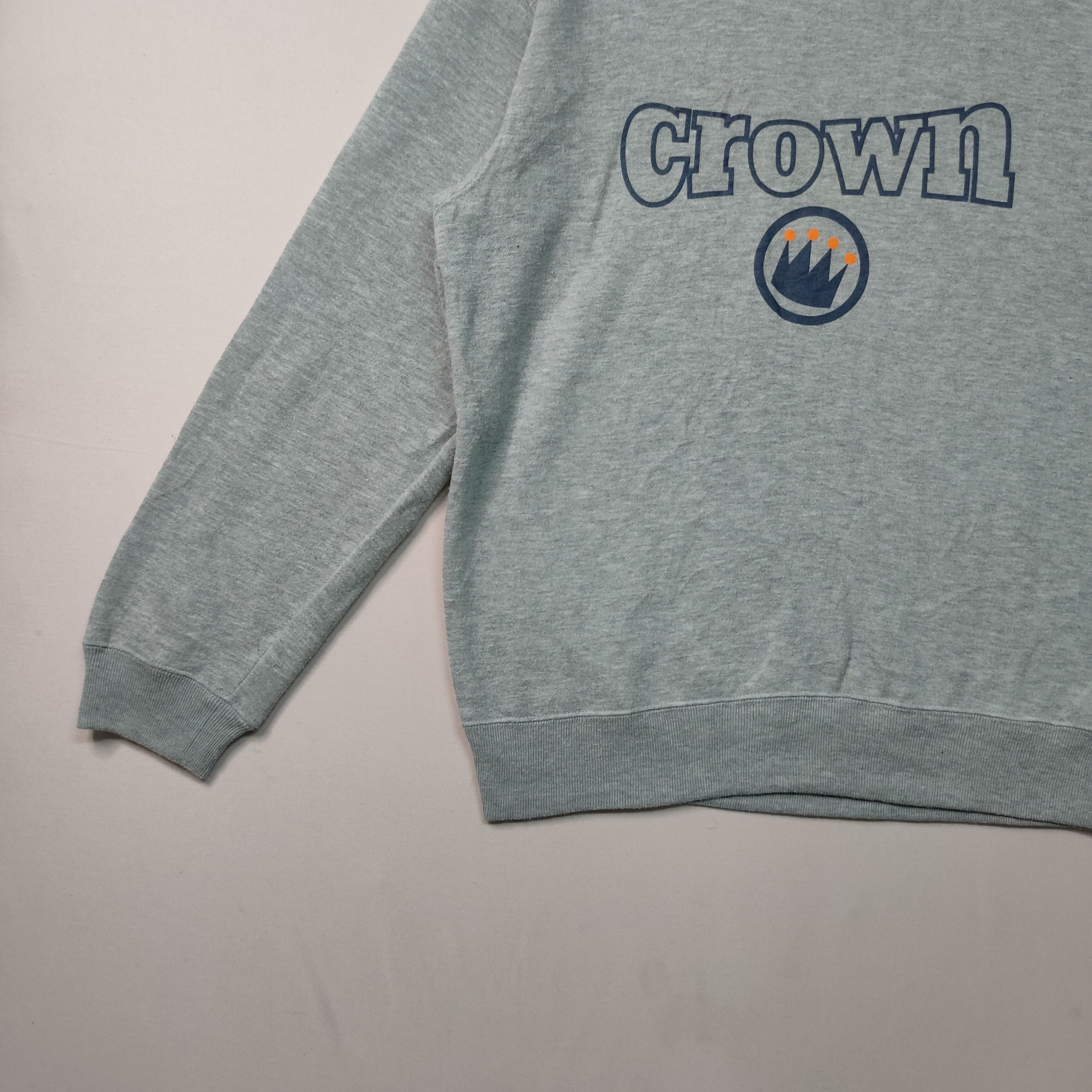 Japanese Brand VINTAGE TIME LAG CROWN LOGO SWEATSHIRT JUMPER Size US M / EU 48-50 / 2 - 10 Thumbnail