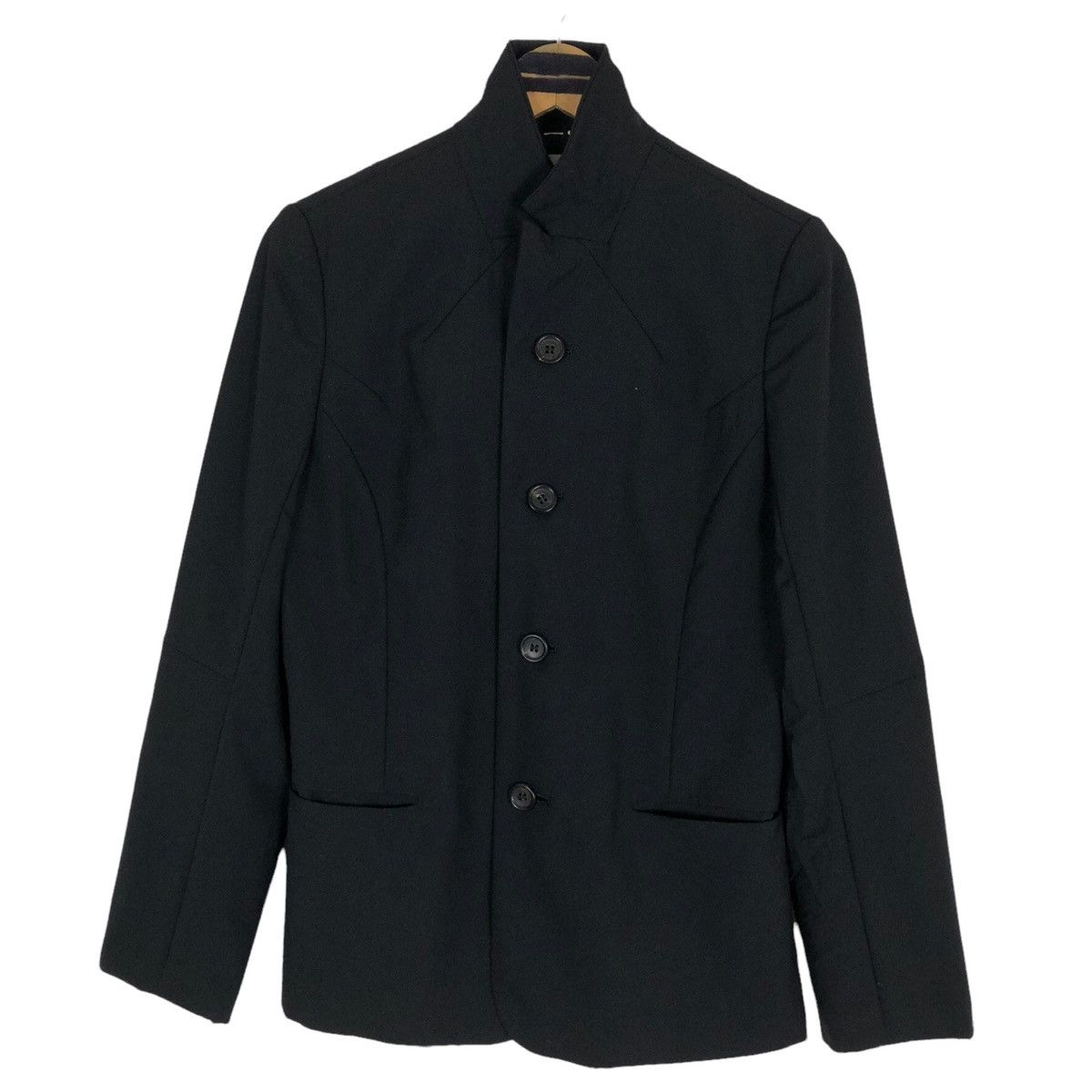 Issey Miyake Vintage IS Sunao Kuwahara Wool Short Coat Issey Miyake Size M / US 6-8 / IT 42-44 - 7 Thumbnail