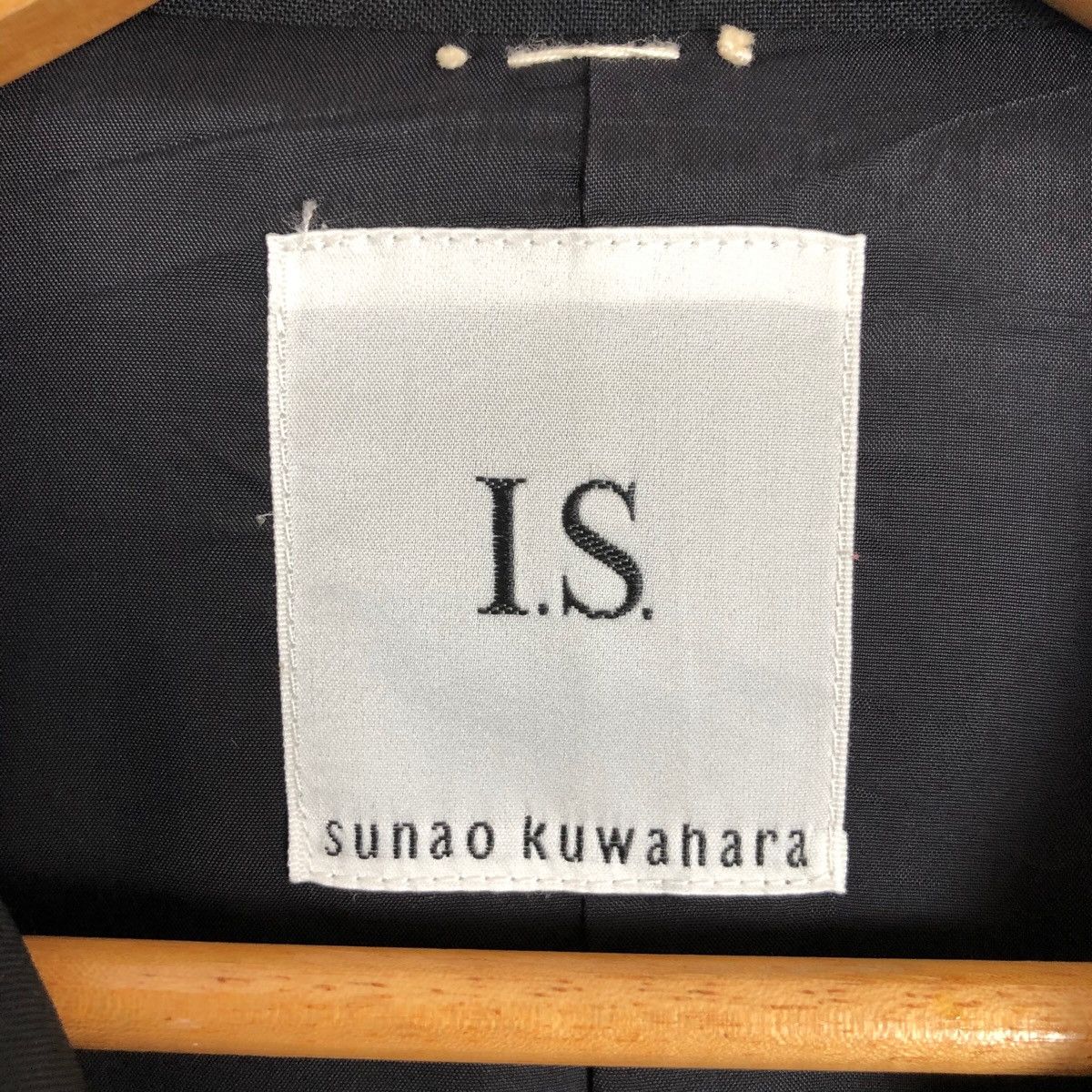Issey Miyake Vintage IS Sunao Kuwahara Wool Short Coat Issey Miyake Size M / US 6-8 / IT 42-44 - 9 Thumbnail