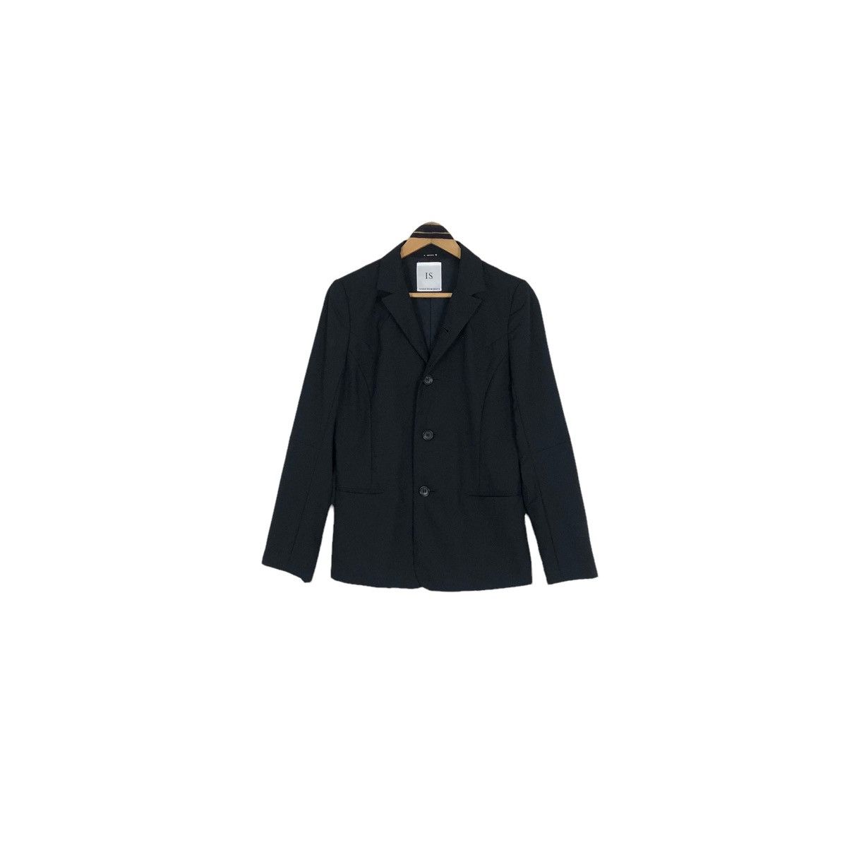 Issey Miyake Vintage IS Sunao Kuwahara Wool Short Coat Issey Miyake Size M / US 6-8 / IT 42-44 - 5 Thumbnail