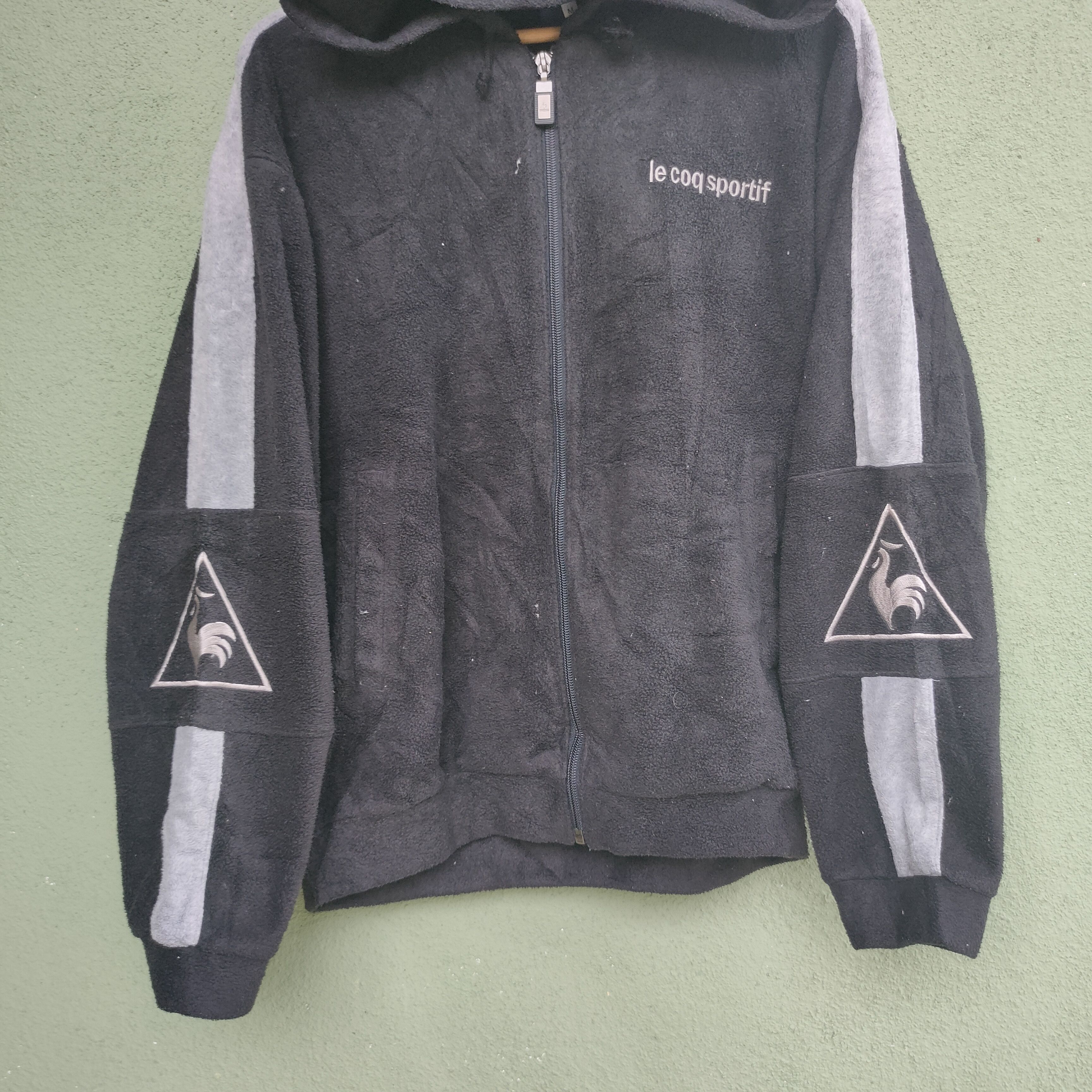 Le Coq Sportif Vintage Le Coq Sportif Embroidery Small Logo Fleece Sweater Size US L / EU 52-54 / 3 - 2 Thumbnail