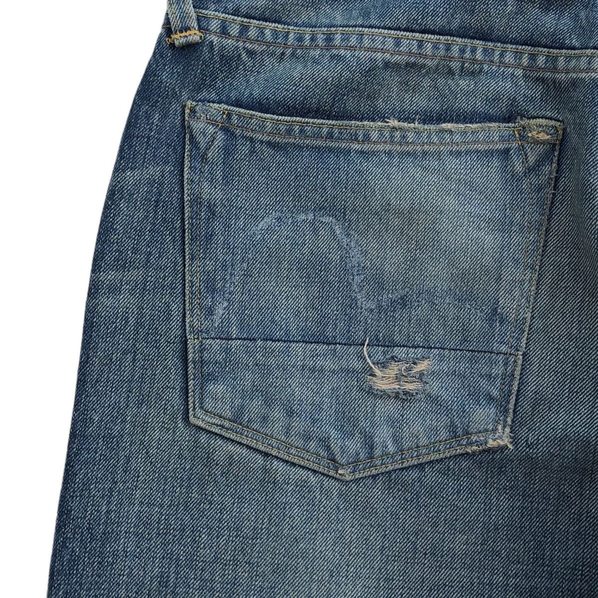 Evisu 🔥SS08 EVISU Selvedge Distressed Denim Pant Size US 33 - 13 Thumbnail