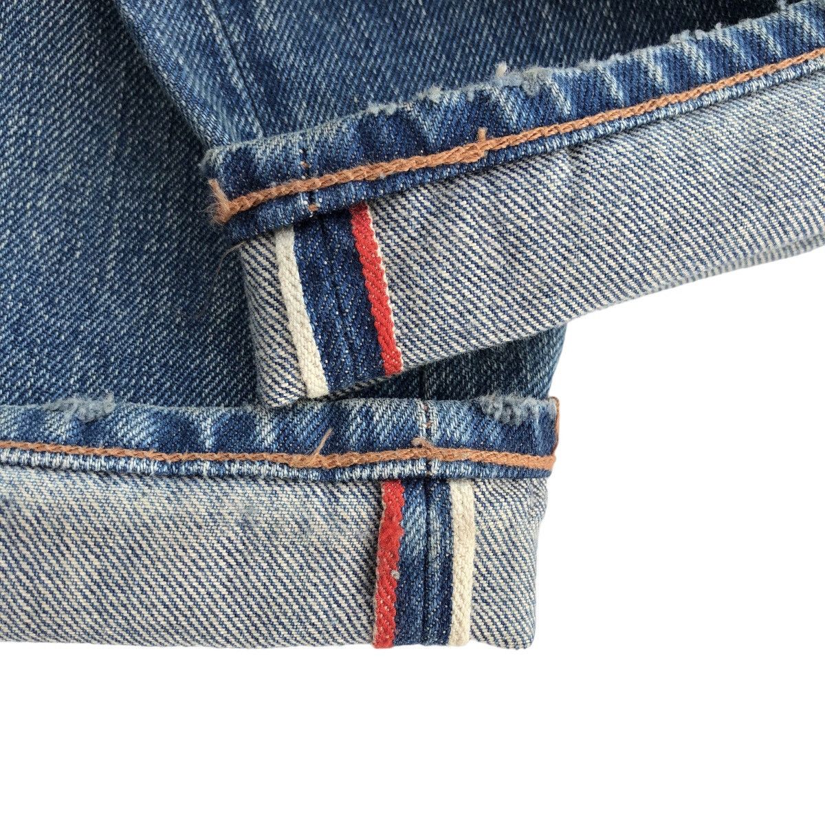 Evisu 🔥SS08 EVISU Selvedge Distressed Denim Pant Size US 33 - 21 Thumbnail