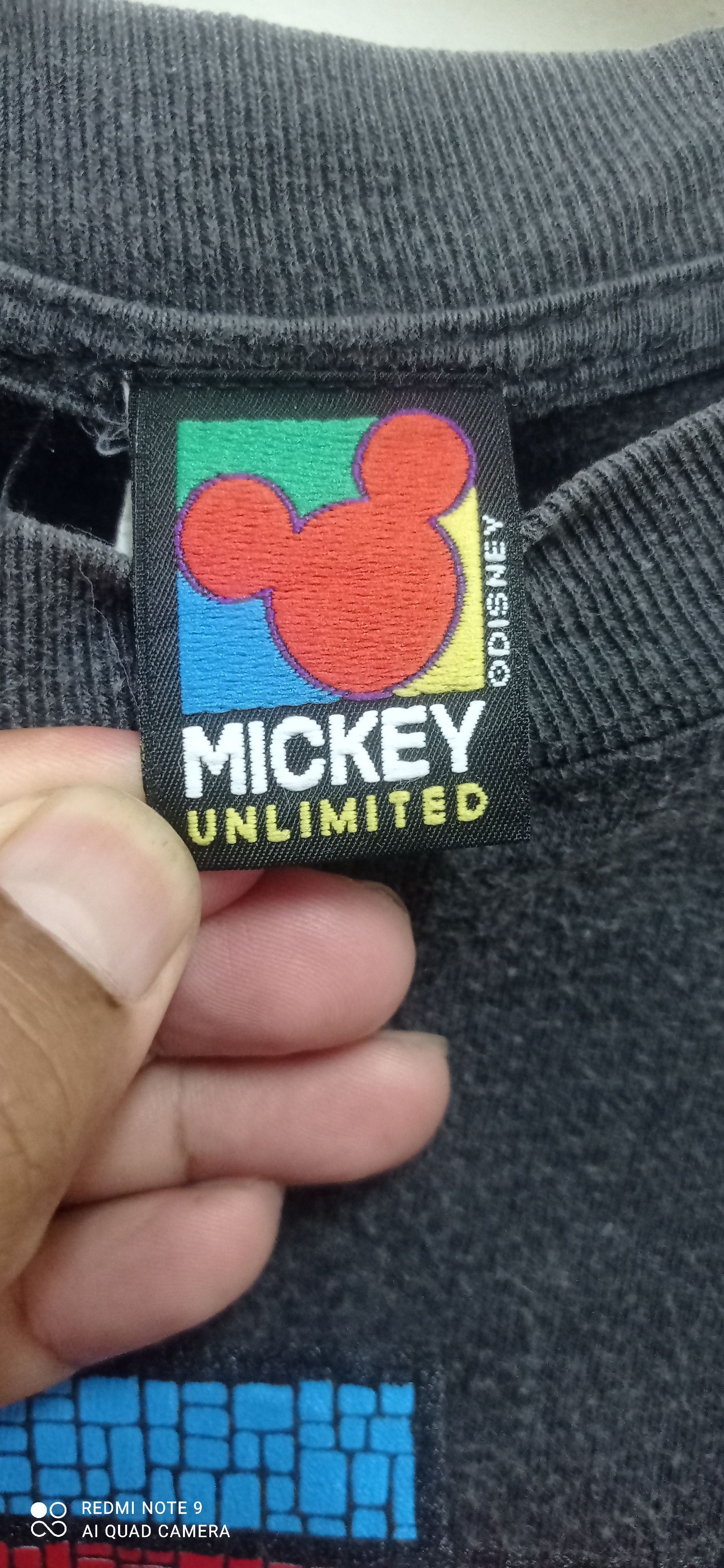 Cartoon Network × Disney × Mickey Mouse Vintage 90s Mickey Unlimited Happy T shirt Size US M / EU 48-50 / 2 - 7 Thumbnail