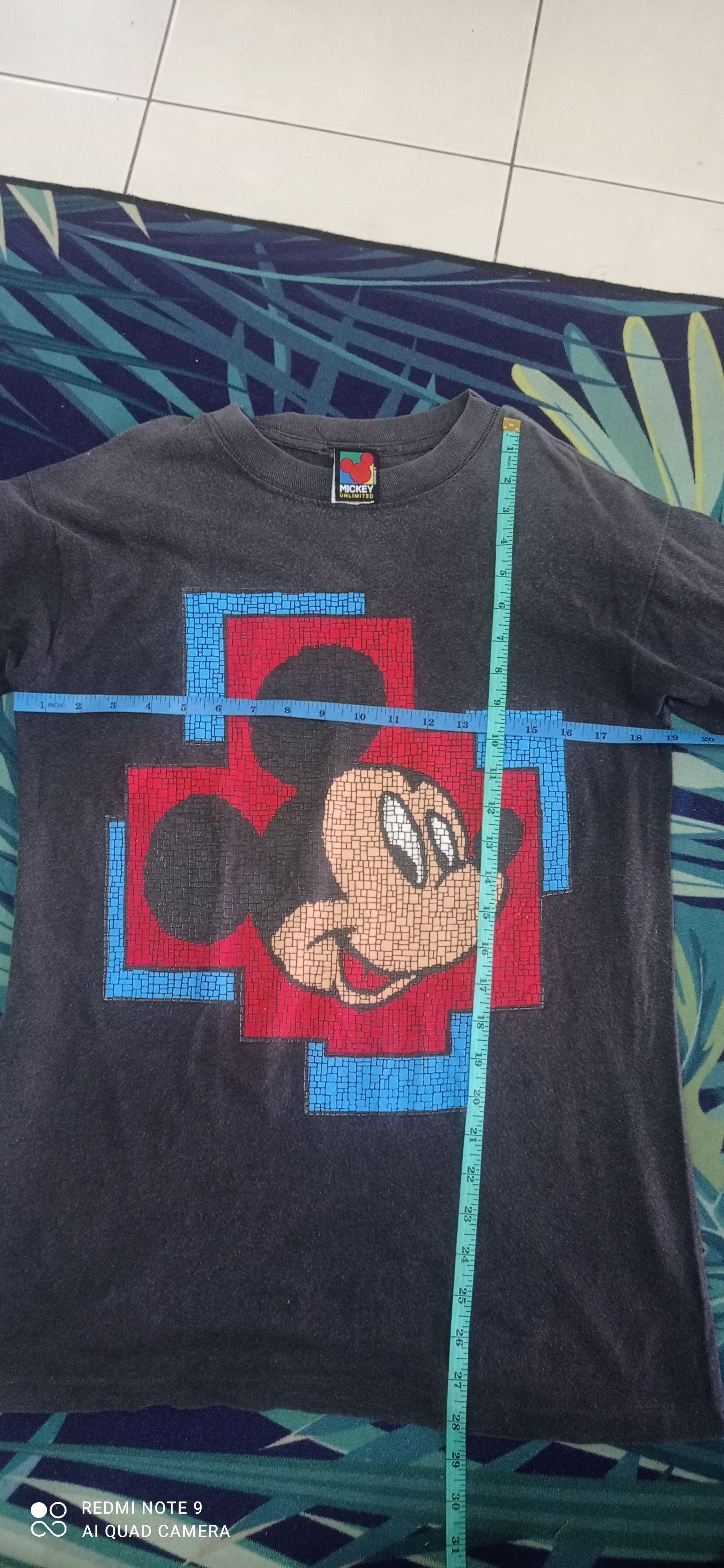 Cartoon Network × Disney × Mickey Mouse Vintage 90s Mickey Unlimited Happy T shirt Size US M / EU 48-50 / 2 - 9 Thumbnail