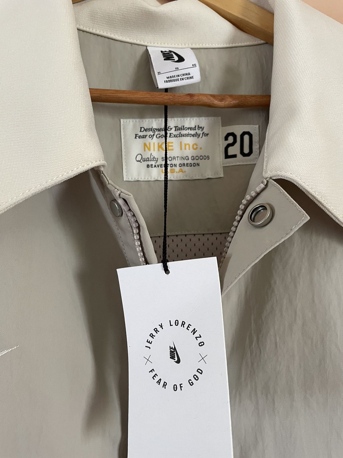 Fear of God × NBA × Nike NBA X Nike X Fear of God Shooting Jacket Size US XL / EU 56 / 4 - 6 Thumbnail