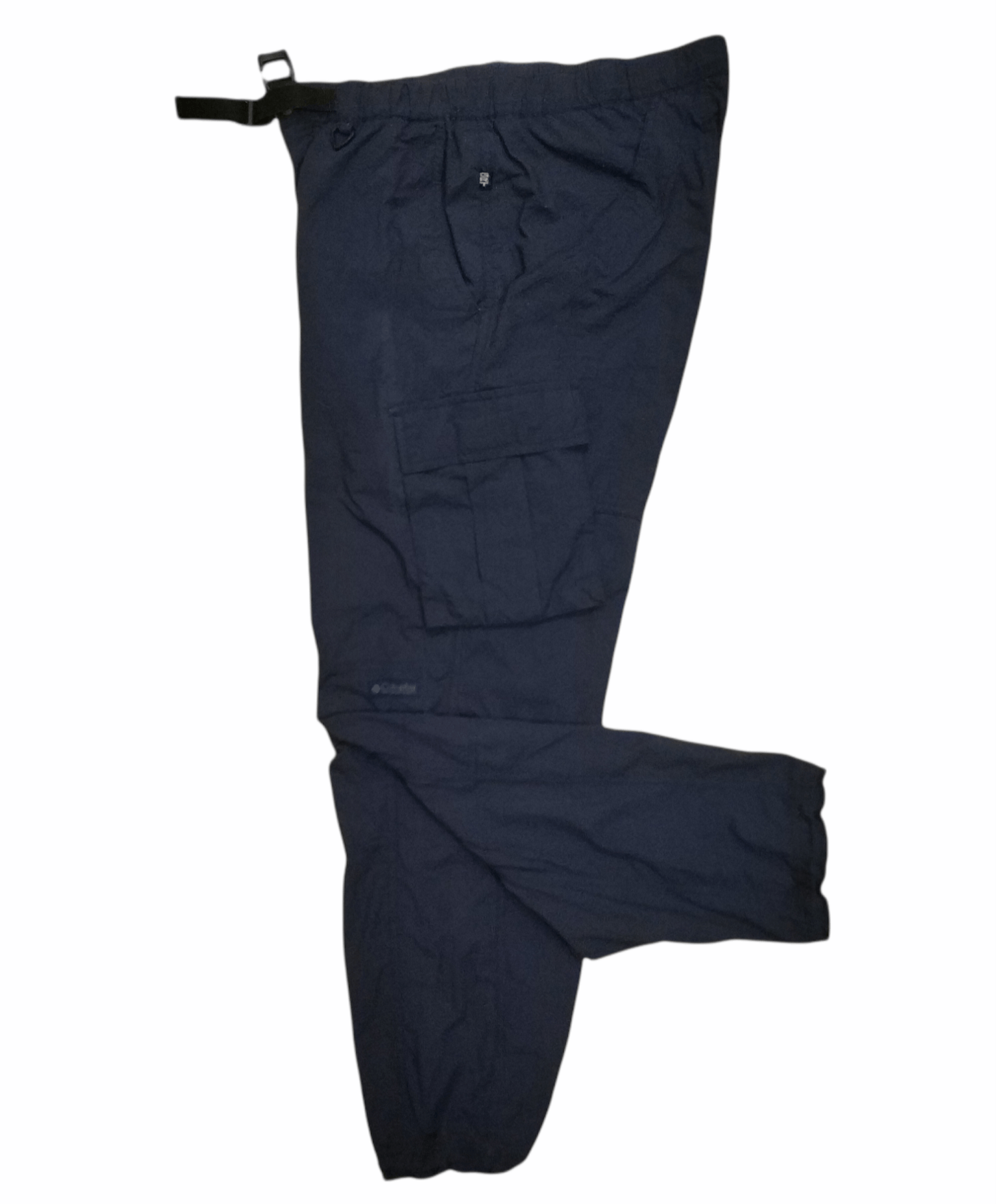Dark Blue Vintage Cropped Cargo Pants