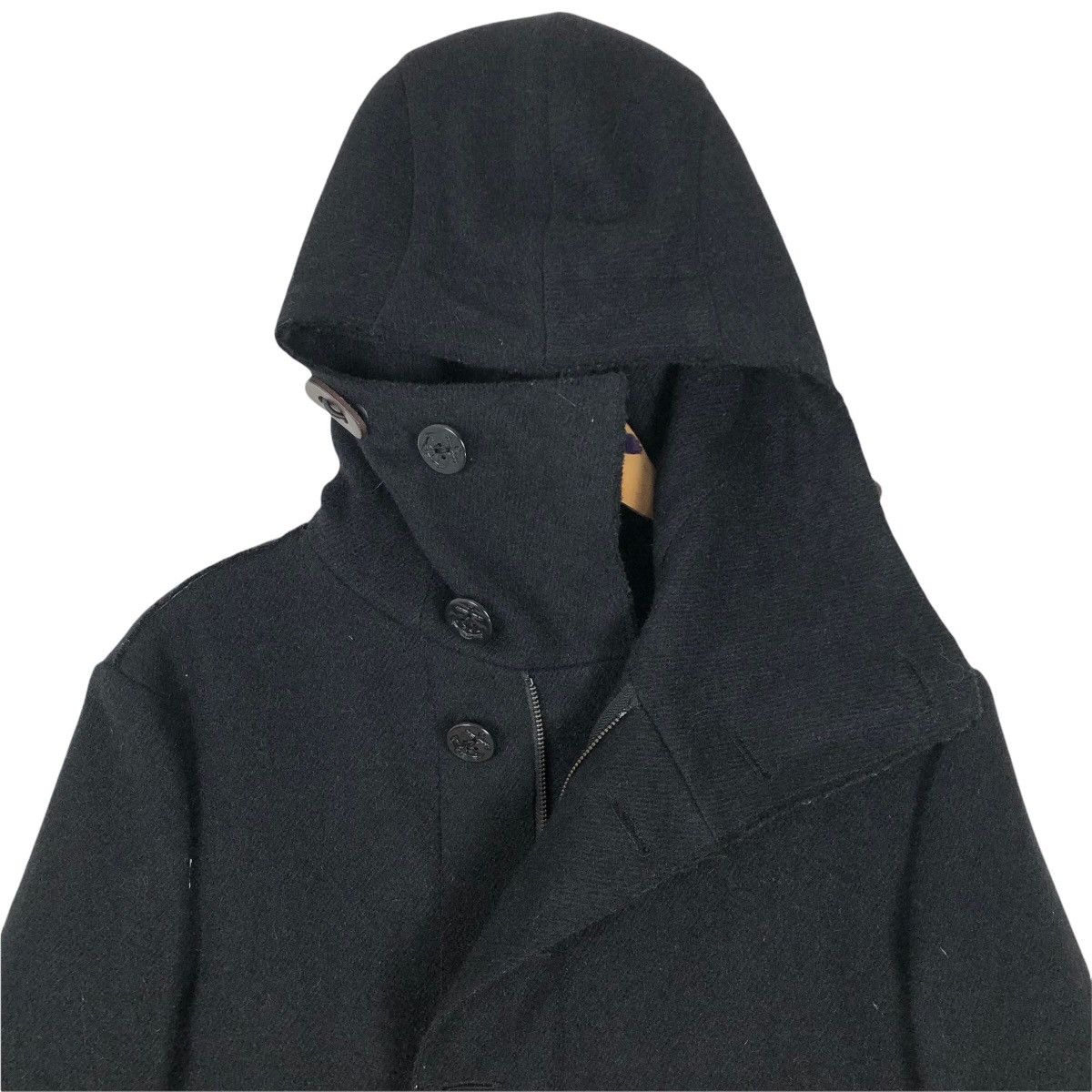 Griffin Griffin Jacket AW2011 Fox Brothers Wool Hoodie Coat Size US S / EU 44-46 / 1 - 7 Thumbnail