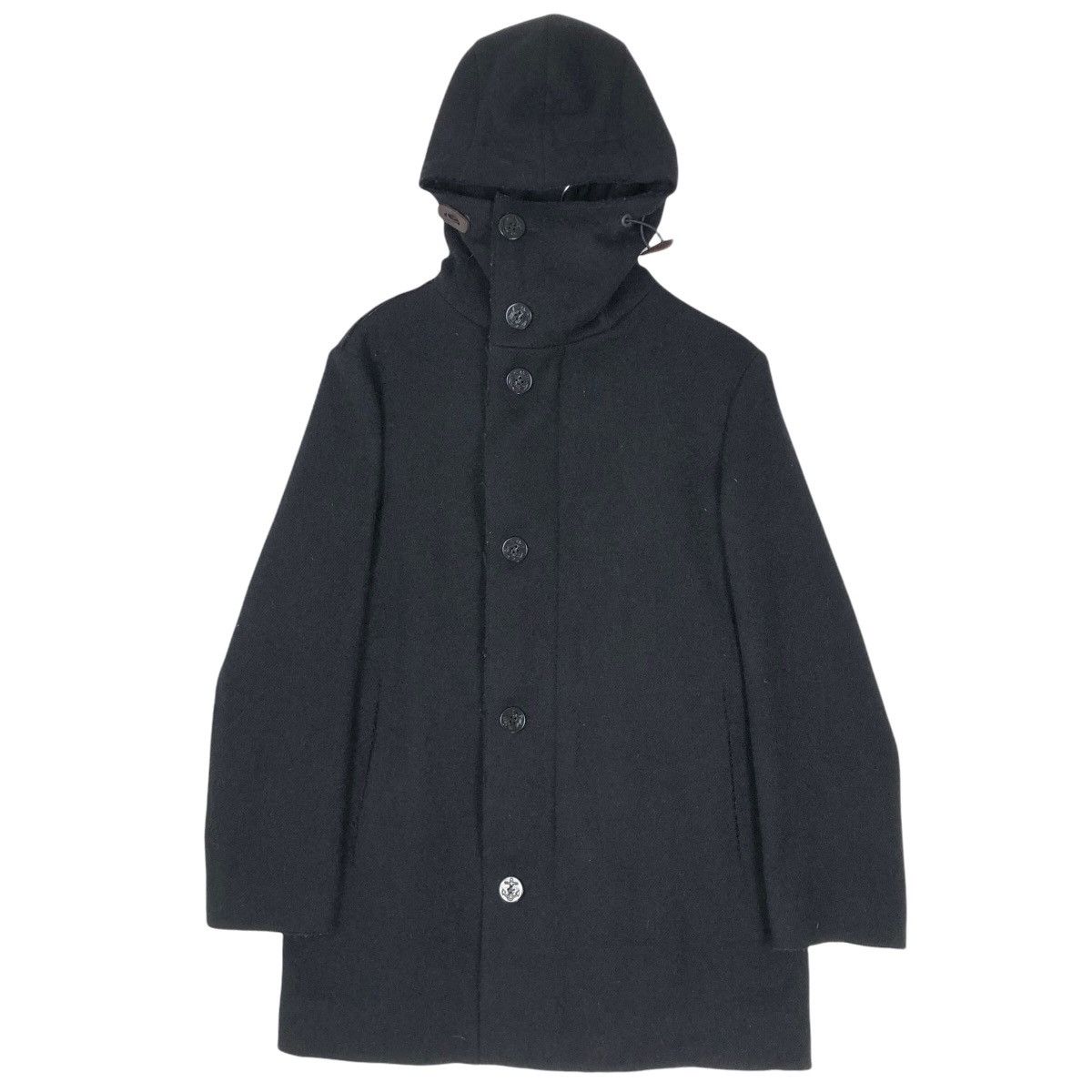 Griffin Griffin Jacket AW2011 Fox Brothers Wool Hoodie Coat Size US S / EU 44-46 / 1 - 1 Thumbnail