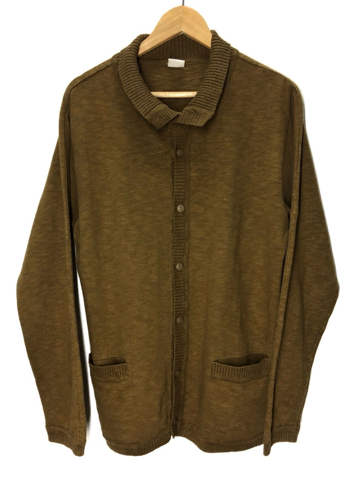 Japanese Brand × United Arrows 🇯🇵 Japanese Brand United Arrow LS Button Cardigan Size US L / EU 52-54 / 3 - 1 Thumbnail