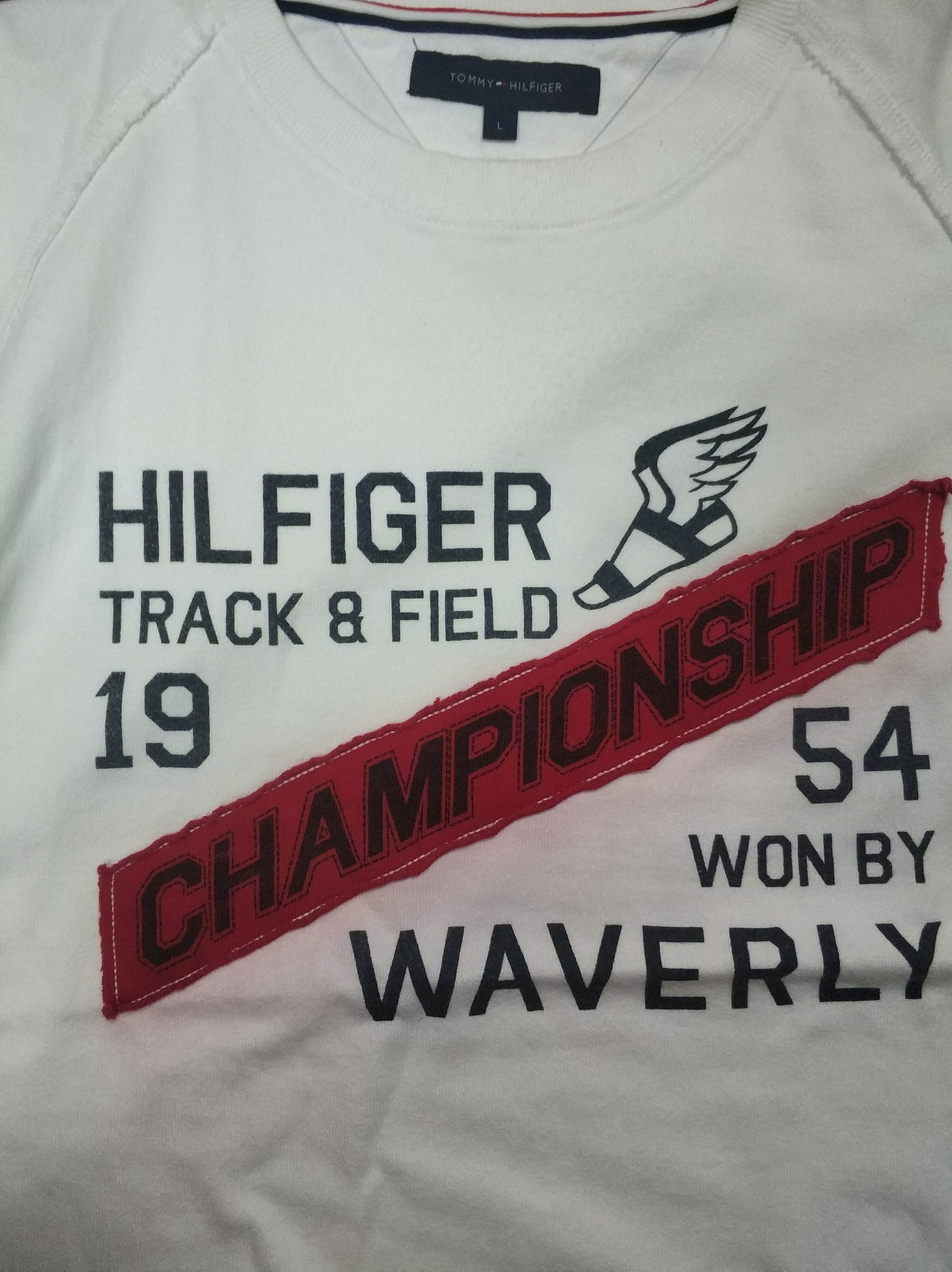 Tommy Hilfiger 🔥Tommy Hilfiger Track & Field Crewneck Sweatshirt Size US M / EU 48-50 / 2 - 3 Thumbnail