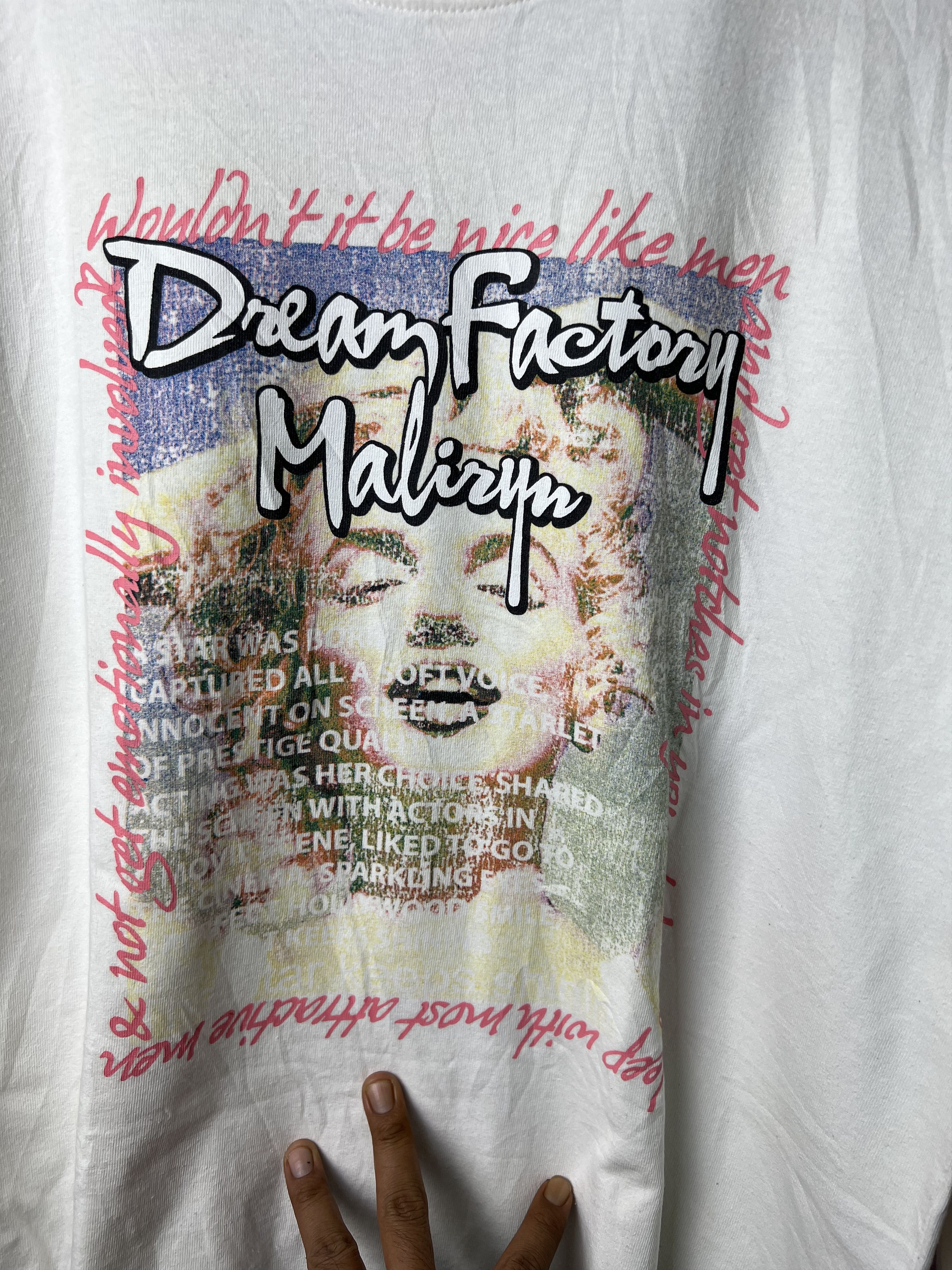 Japanese Brand 🔥Marilyn Monroe Long Sleeve Tees Size US M / EU 48-50 / 2 - 7 Thumbnail