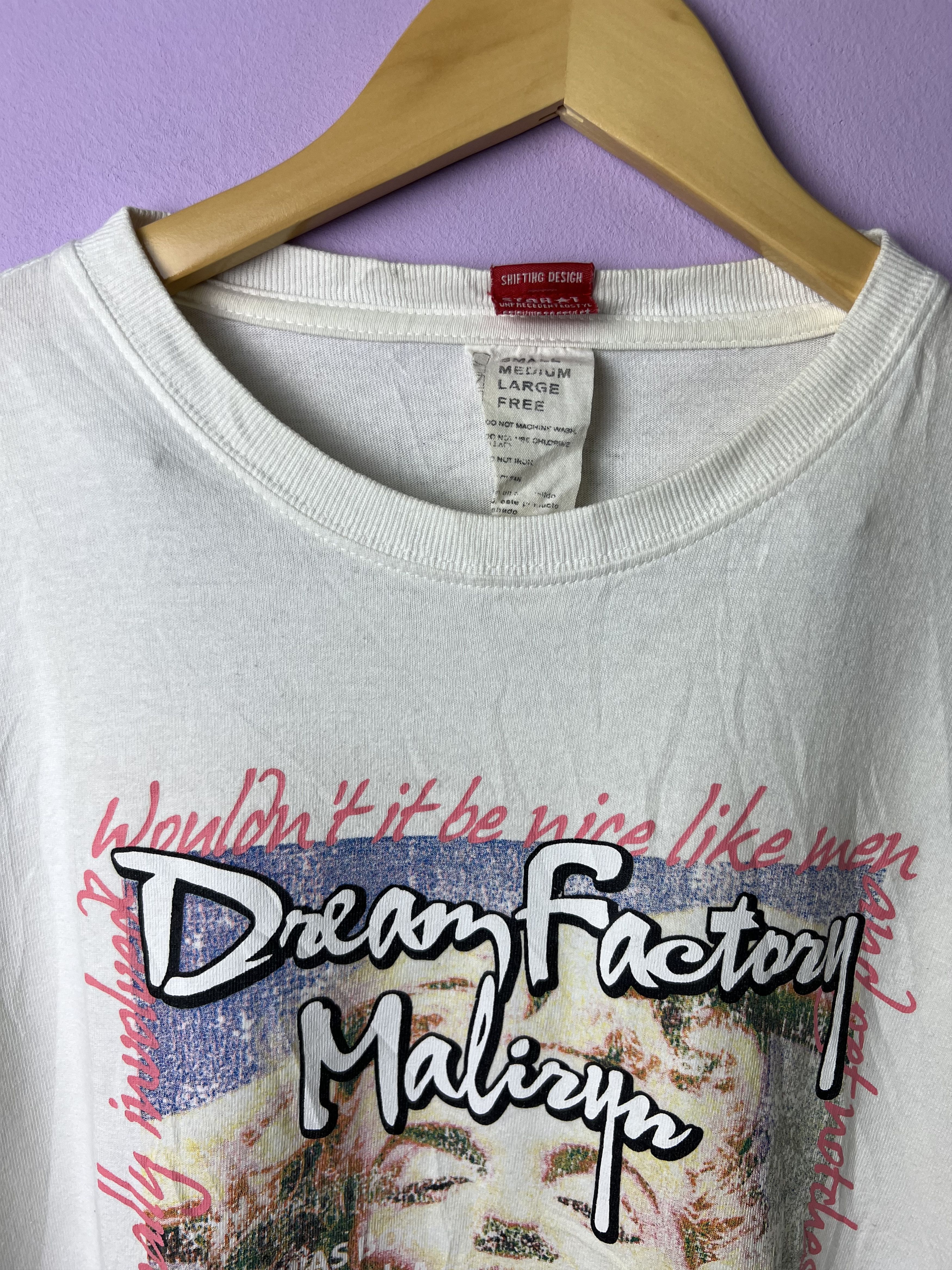 Japanese Brand 🔥Marilyn Monroe Long Sleeve Tees Size US M / EU 48-50 / 2 - 8 Thumbnail