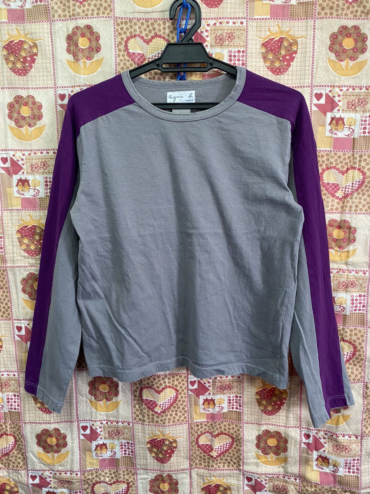 Vintage × agnes b. Agnes B. Paris Long Sleeve T-shirt Size XS / US 0-2 / IT 36-38 - 1 Thumbnail
