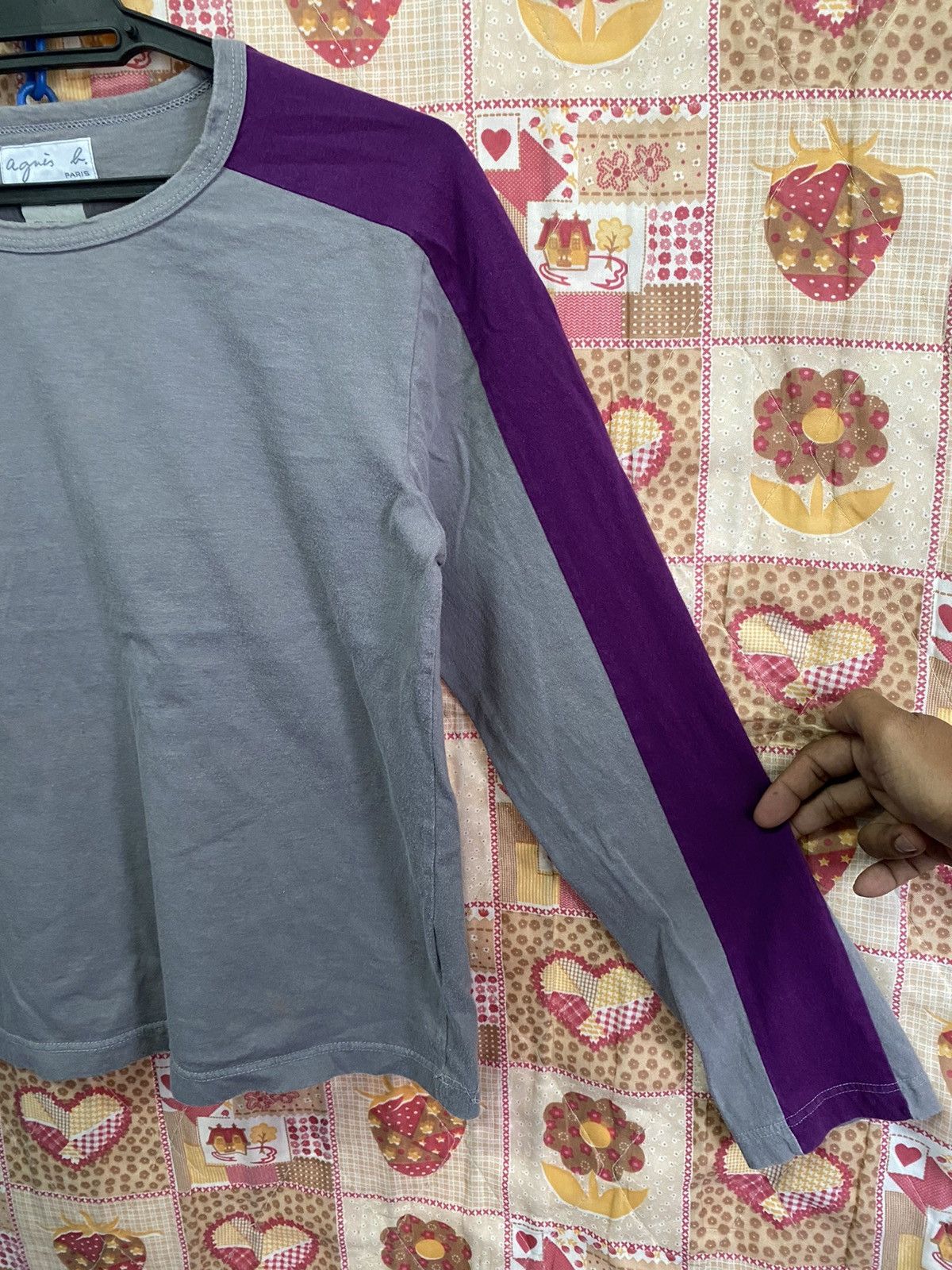Vintage × agnes b. Agnes B. Paris Long Sleeve T-shirt Size XS / US 0-2 / IT 36-38 - 3 Thumbnail