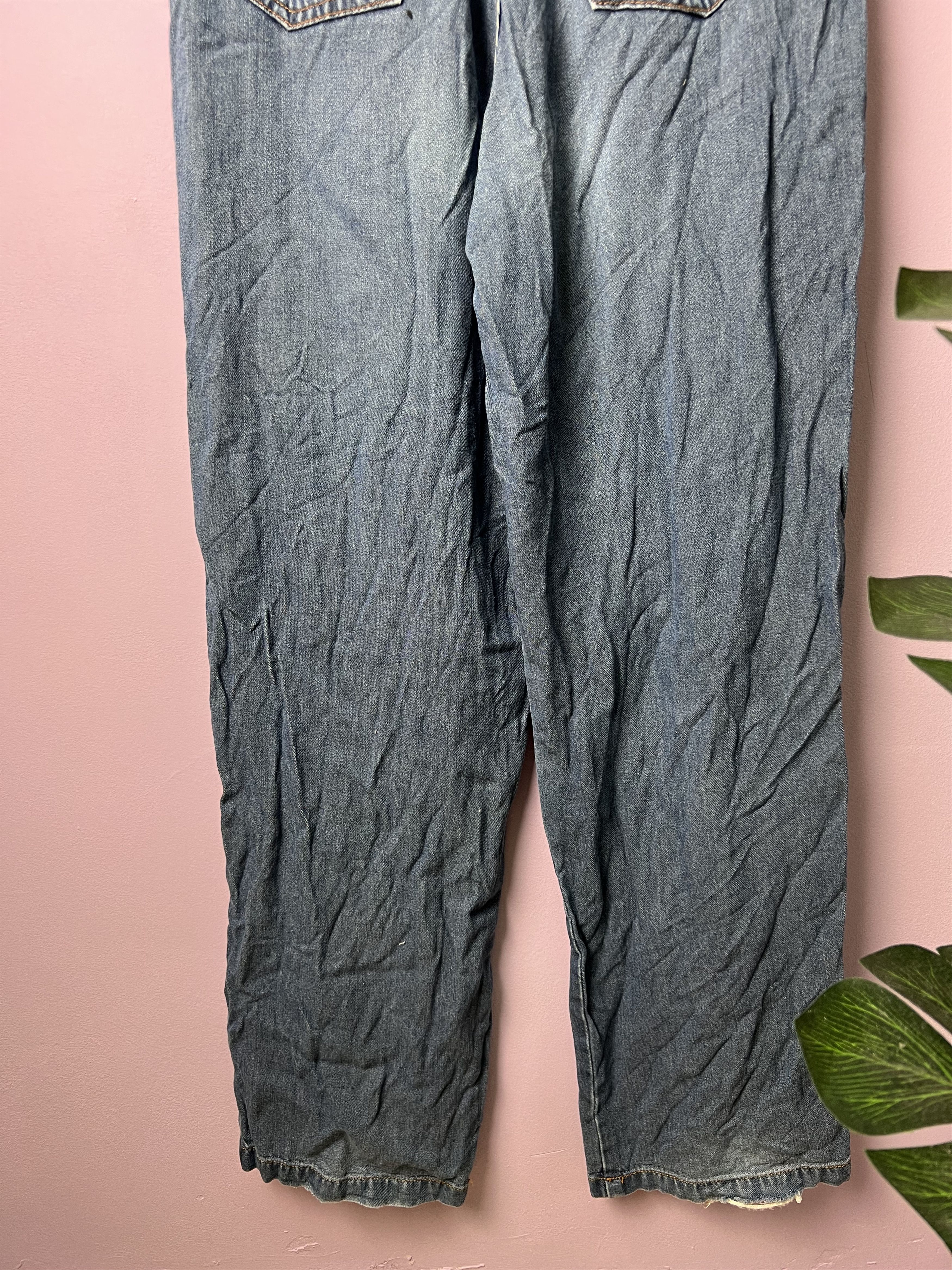 Benetton 🔥Vintage Benetton Formula One Denim Pants Size US 26 / EU 42 - 10 Thumbnail