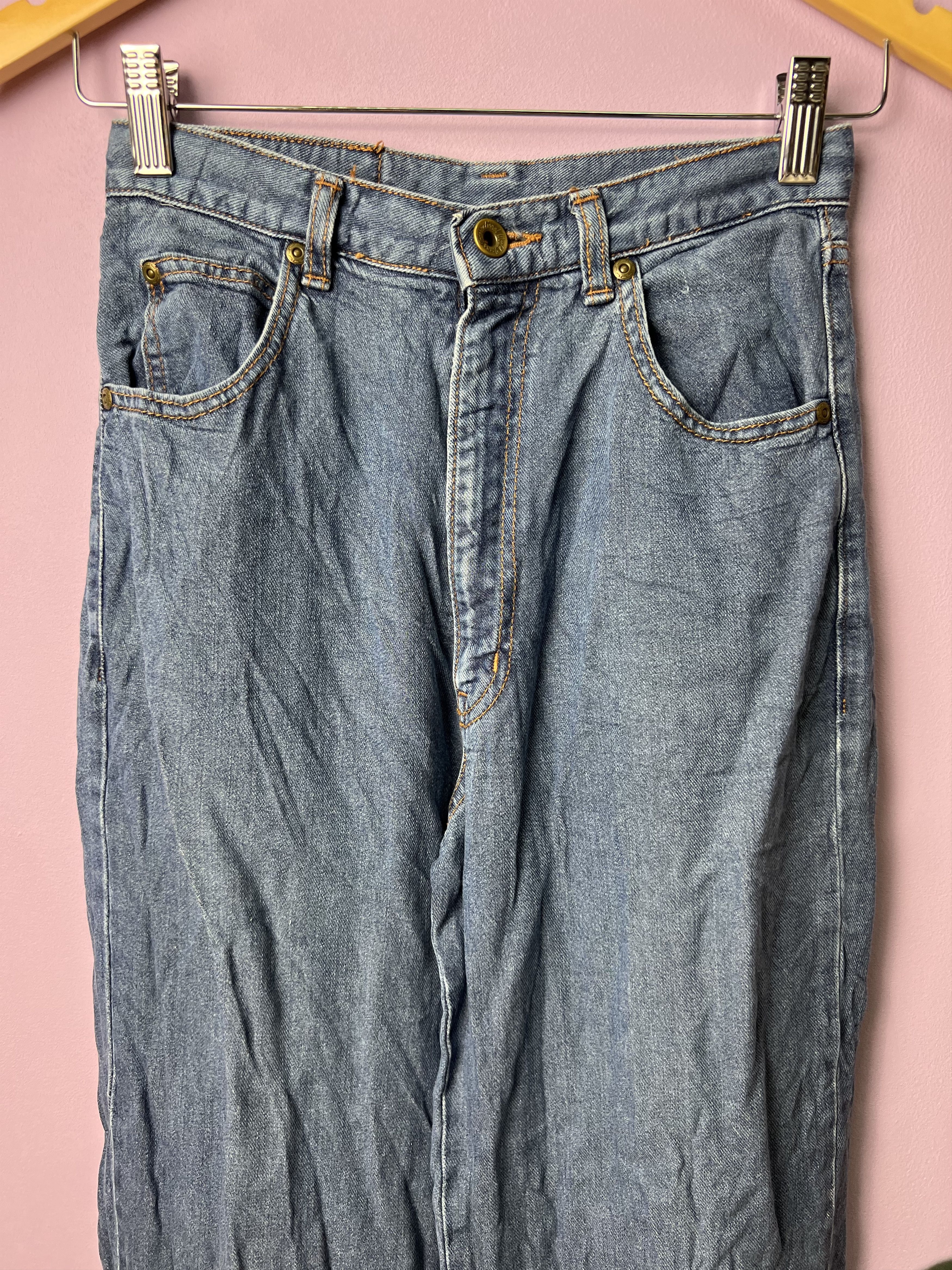 Benetton 🔥Vintage Benetton Formula One Denim Pants Size US 26 / EU 42 - 4 Thumbnail
