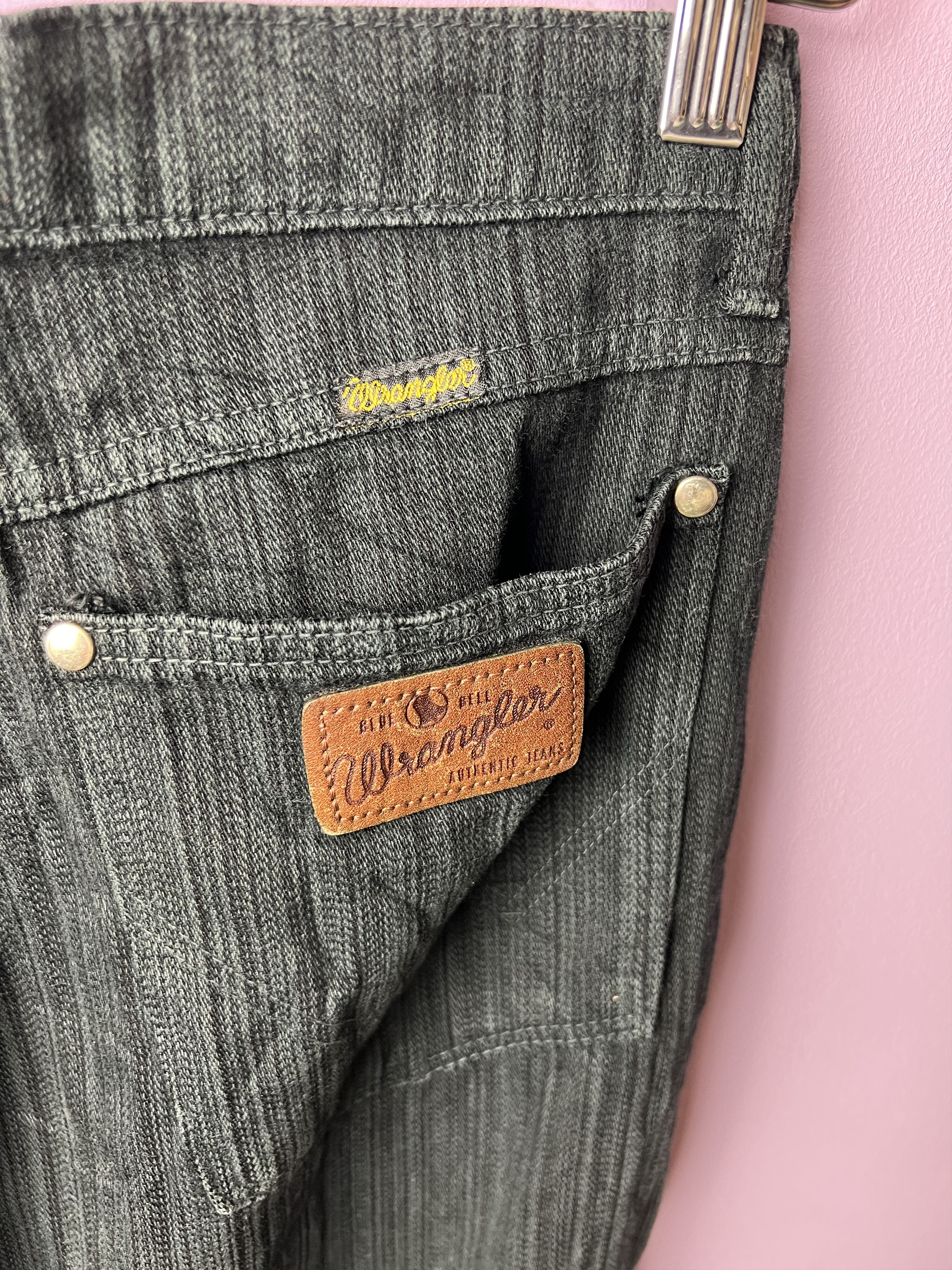 Wrangler 🔥Vintage Wrangler Western Style Denim Size US 27 - 13 Thumbnail