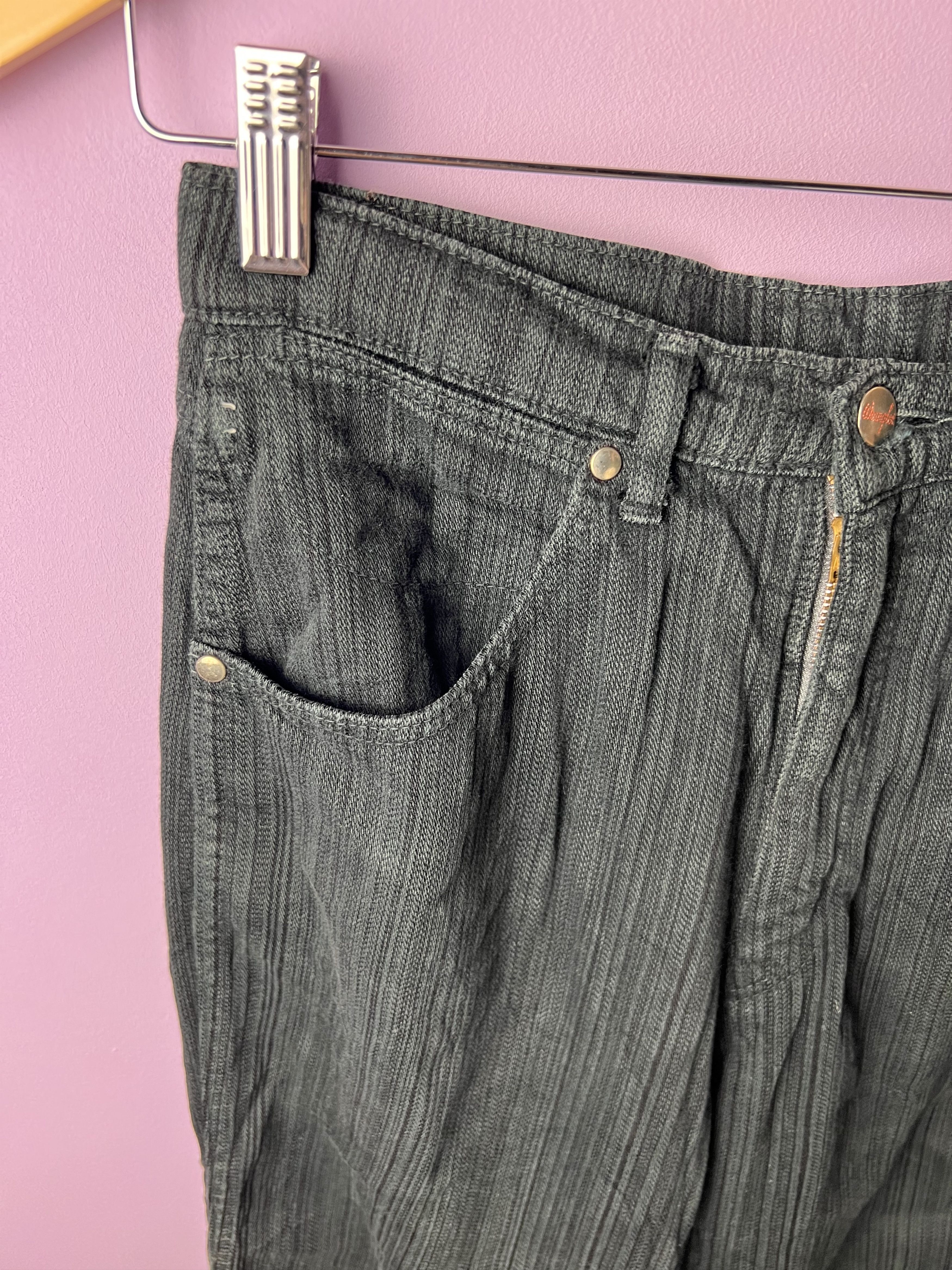 Wrangler 🔥Vintage Wrangler Western Style Denim Size US 27 - 5 Thumbnail