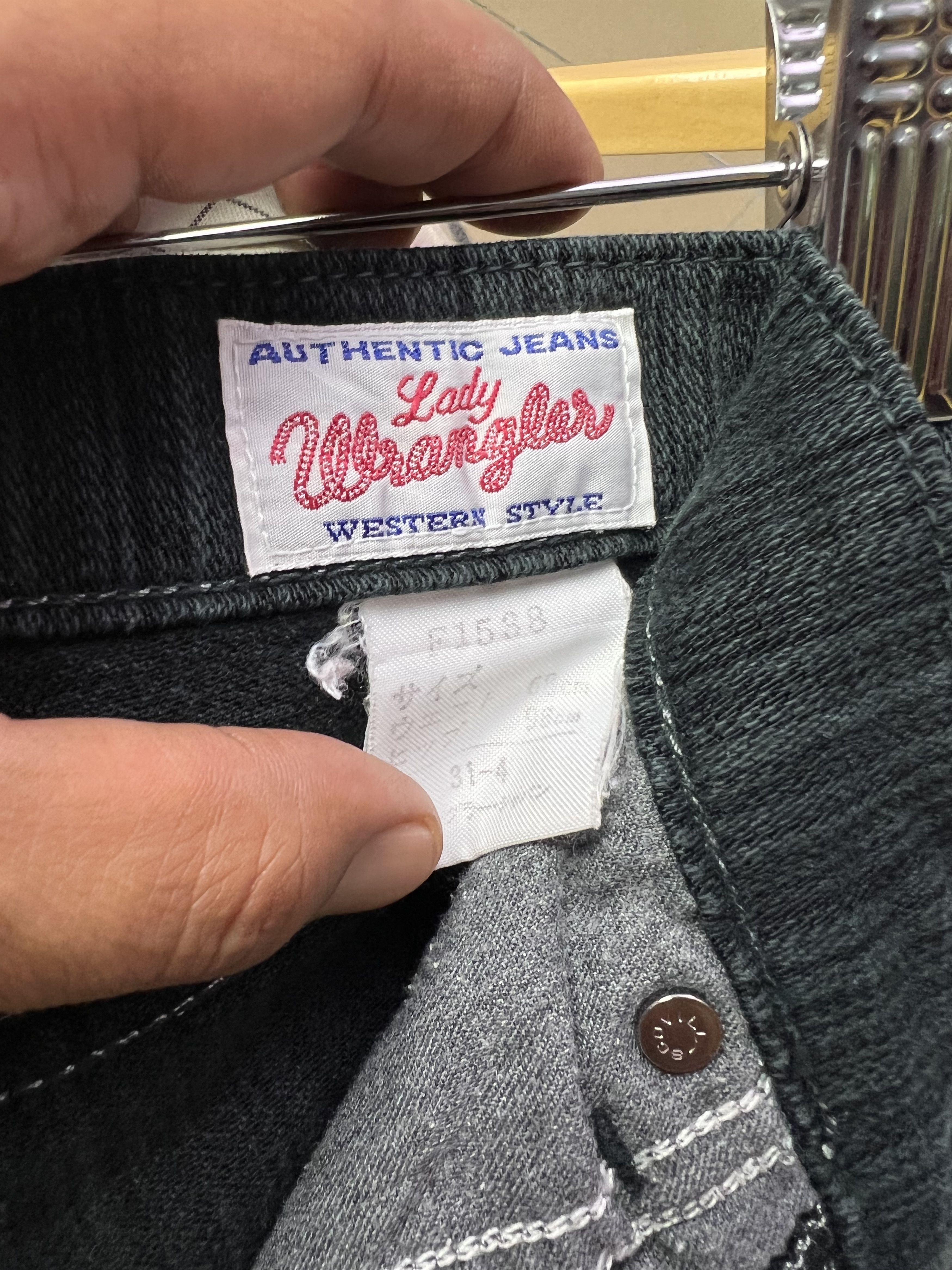 Wrangler 🔥Vintage Wrangler Western Style Denim Size US 27 - 18 Thumbnail