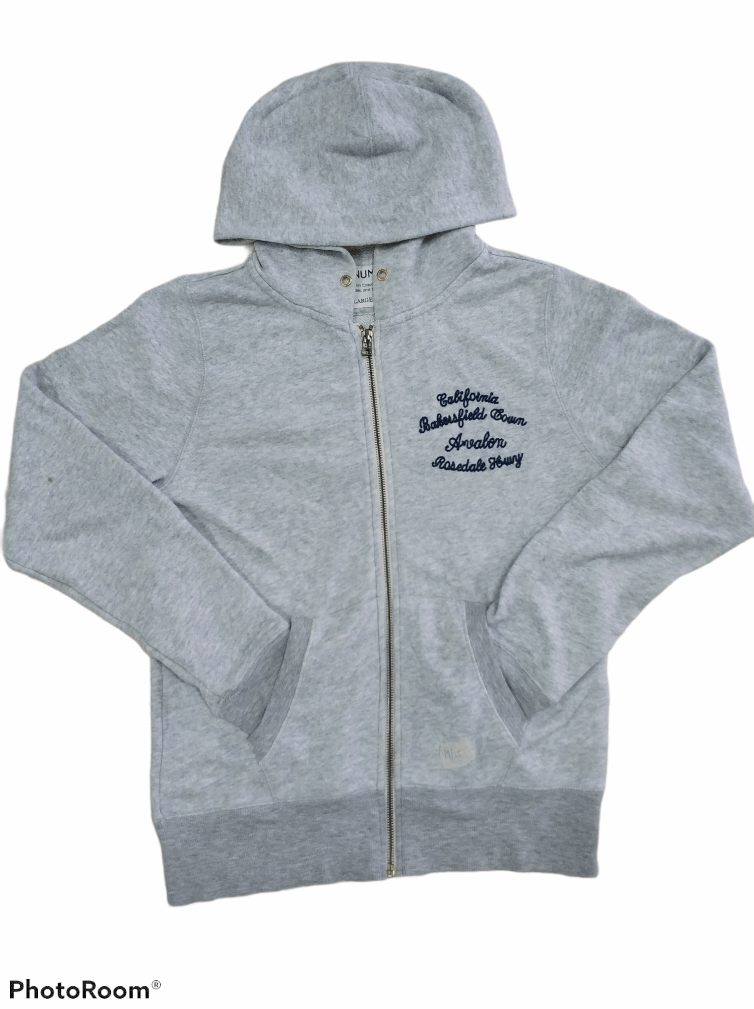 Japanese Brand 🔥Vintage Back Number Hoodies Size US S / EU 44-46 / 1 - 1 Thumbnail