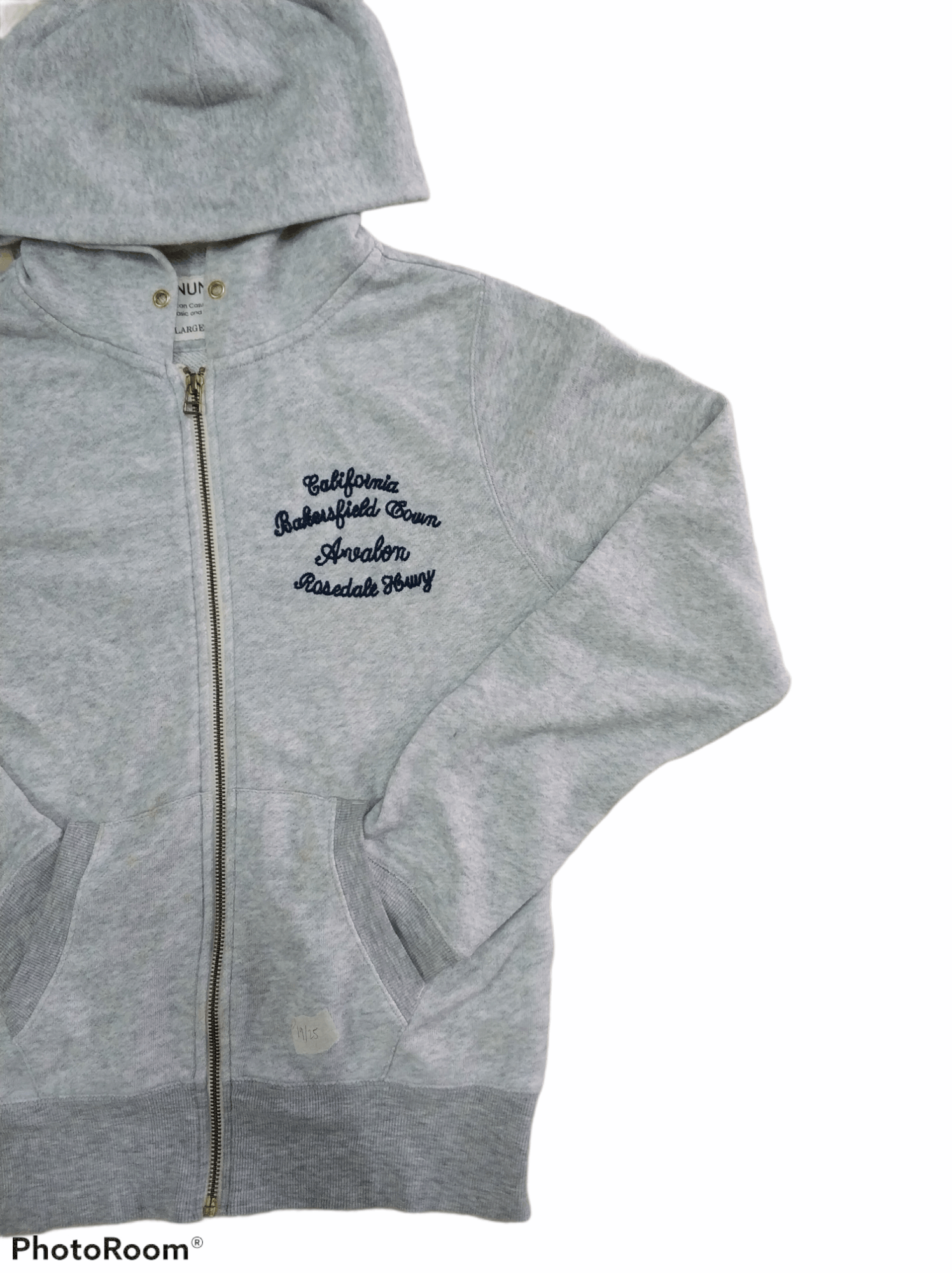 Japanese Brand 🔥Vintage Back Number Hoodies Size US S / EU 44-46 / 1 - 6 Thumbnail