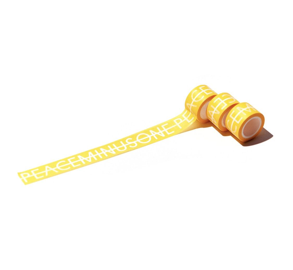 peaceminusone Peaceminusone Masking Tape #1 Yellow | Grailed 