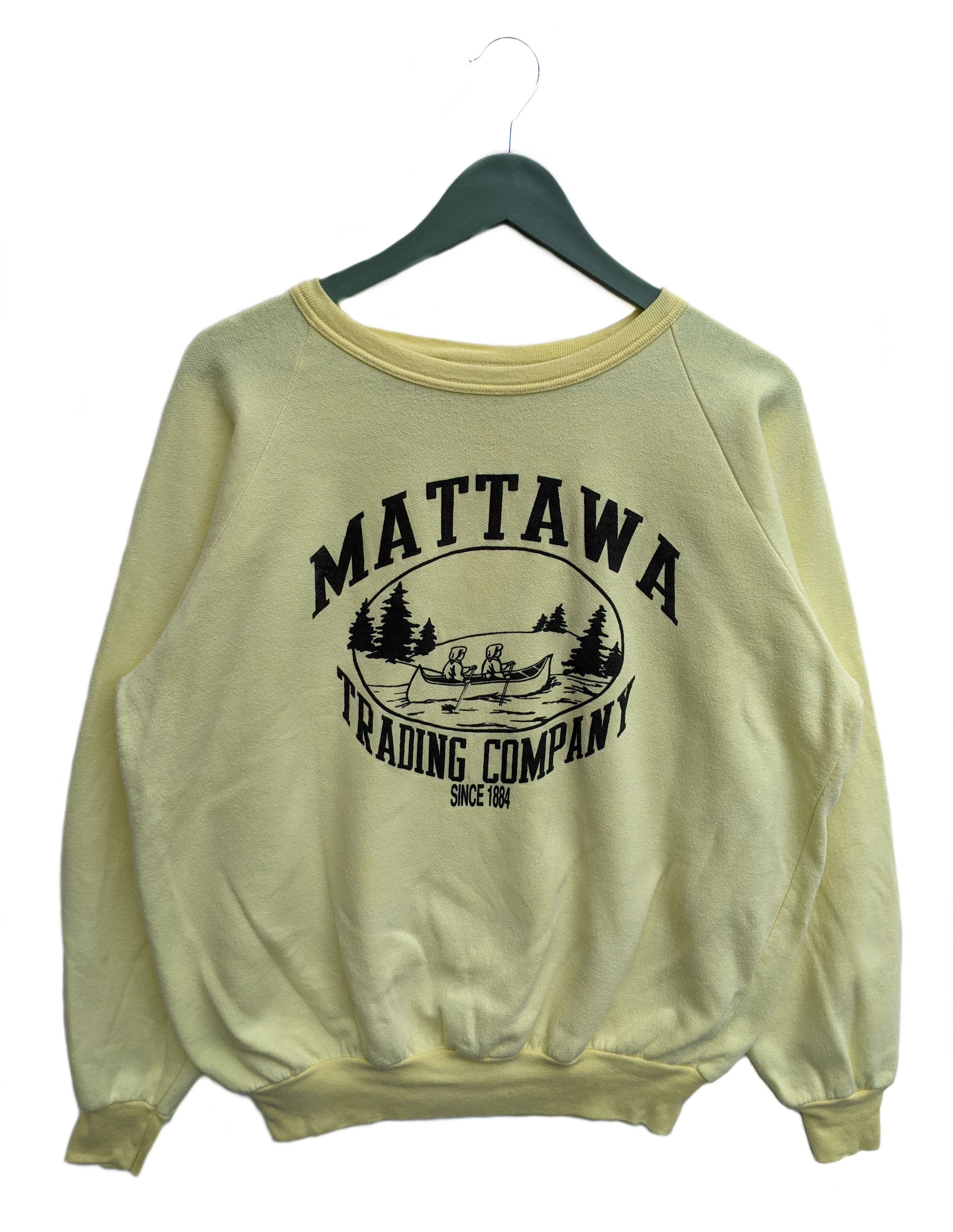 Vintage Vintage 80s Mattawa Trading Company Sweatshirt Size US XXL / EU 58 / 5 - 1 Thumbnail